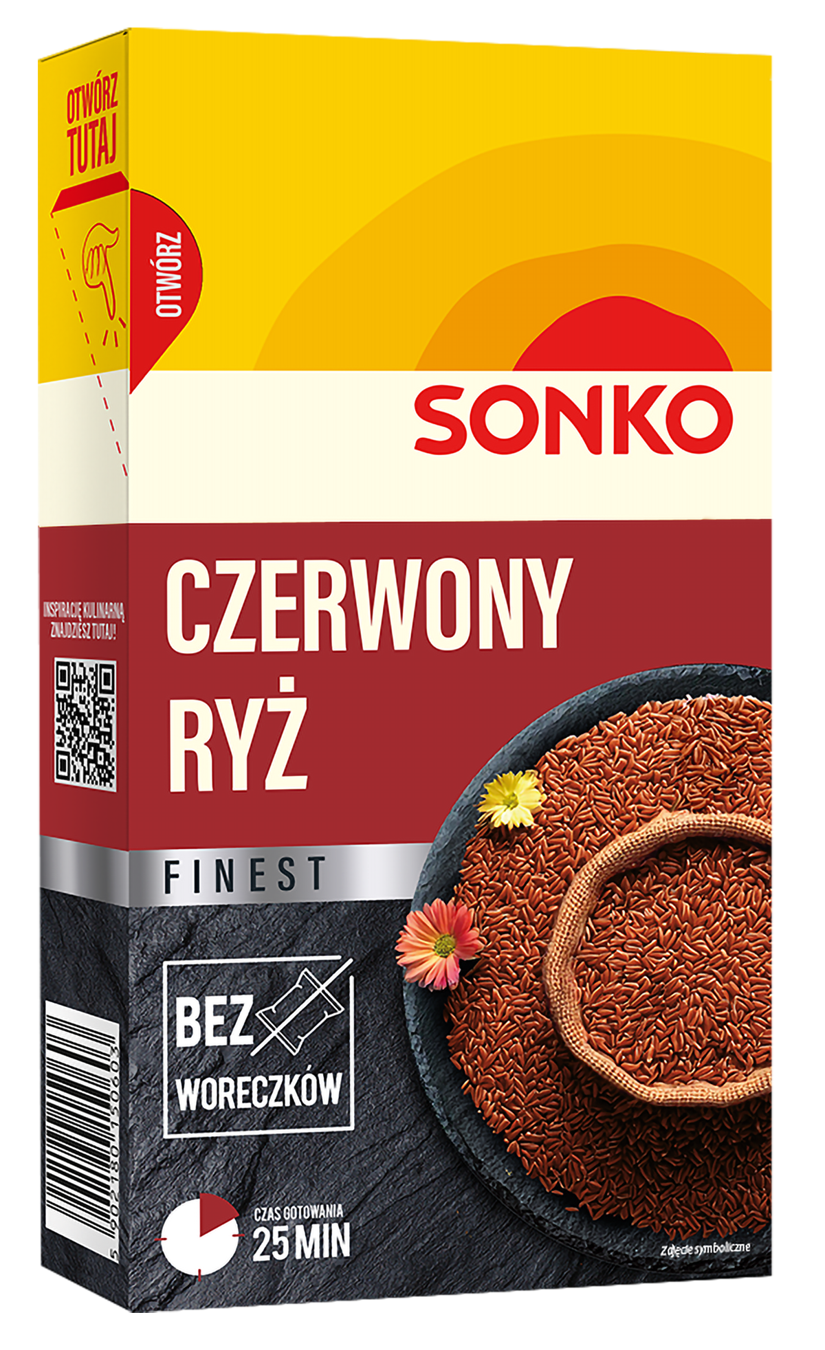 Sonko Finest Ryż Czerwony 300 G