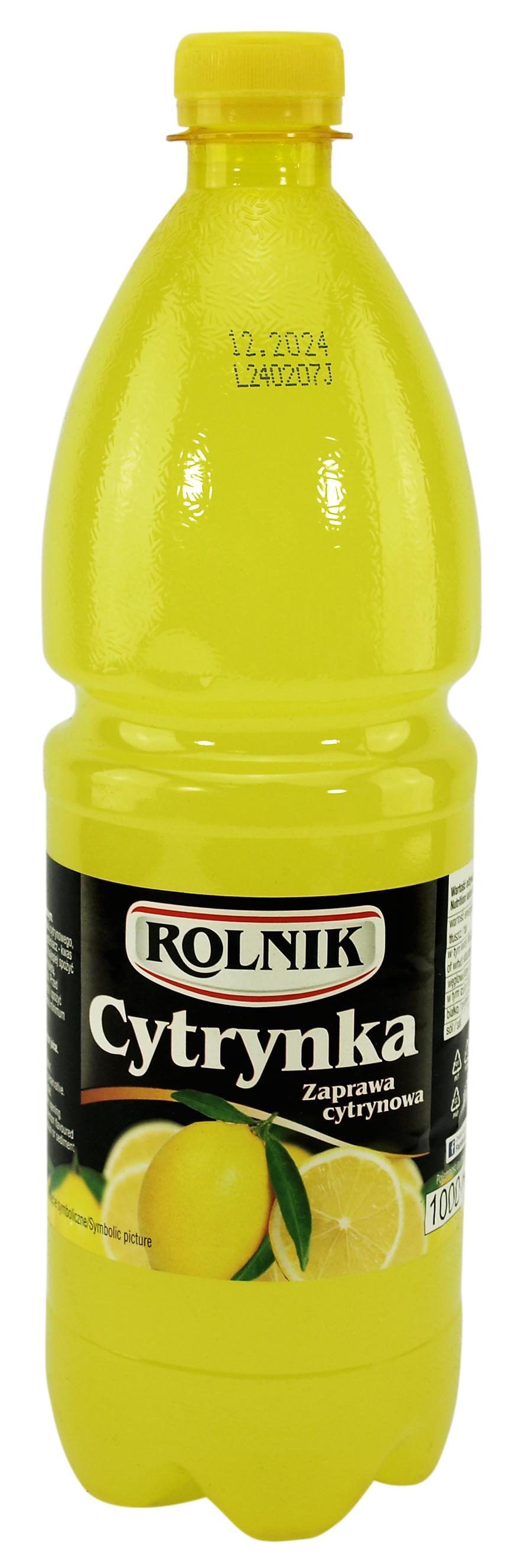 Zaprawa Cytrynowa Cytrynka 1000 Ml Rolnik