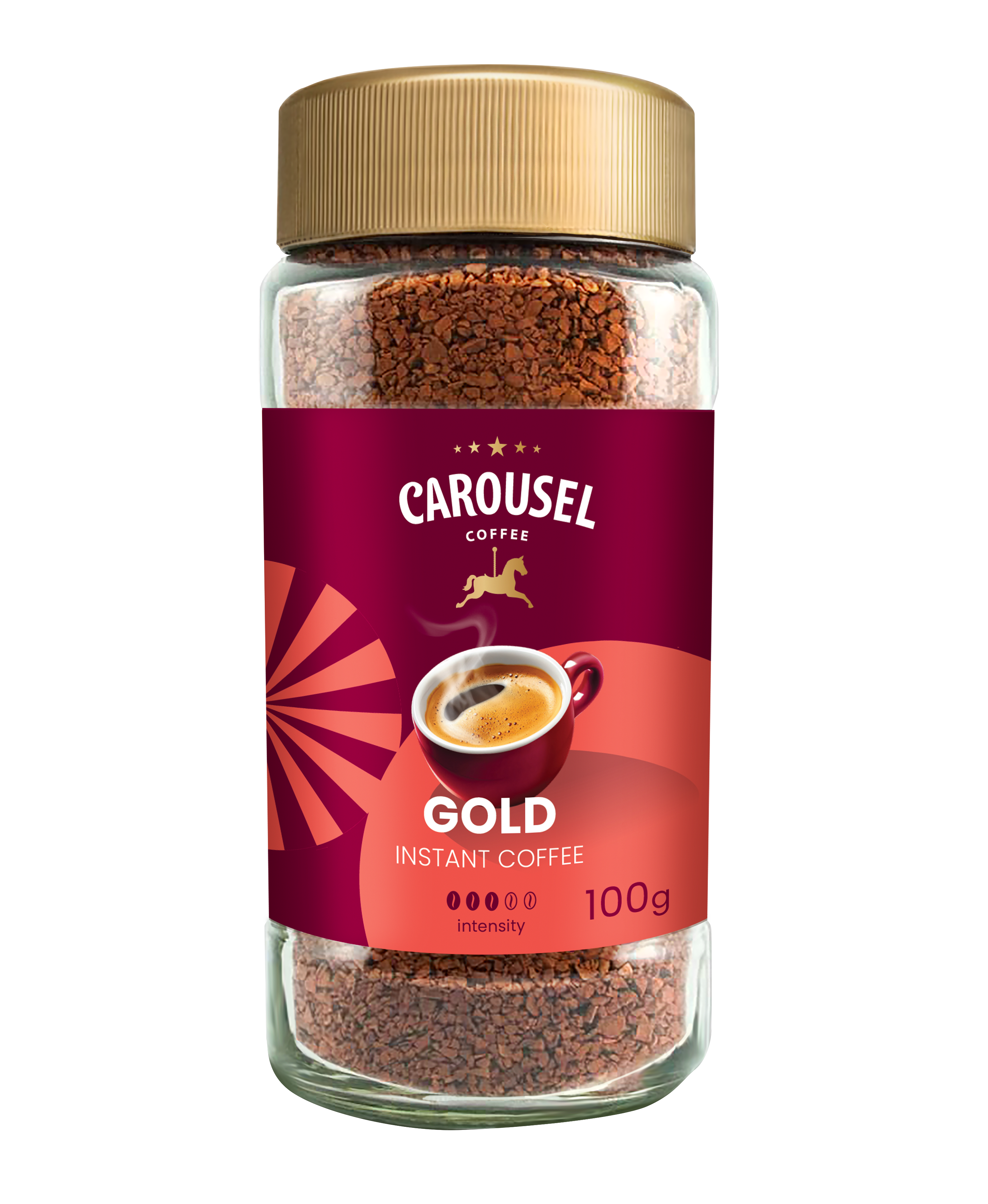 Carousel Coffee Instant Gold 200G