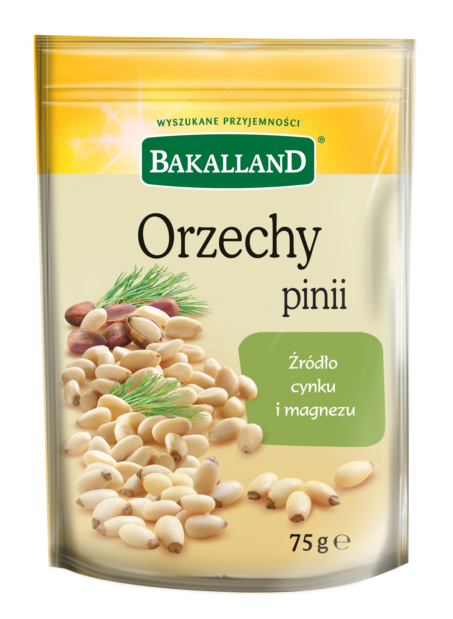 Orzechy Pinii 75G Bakalland