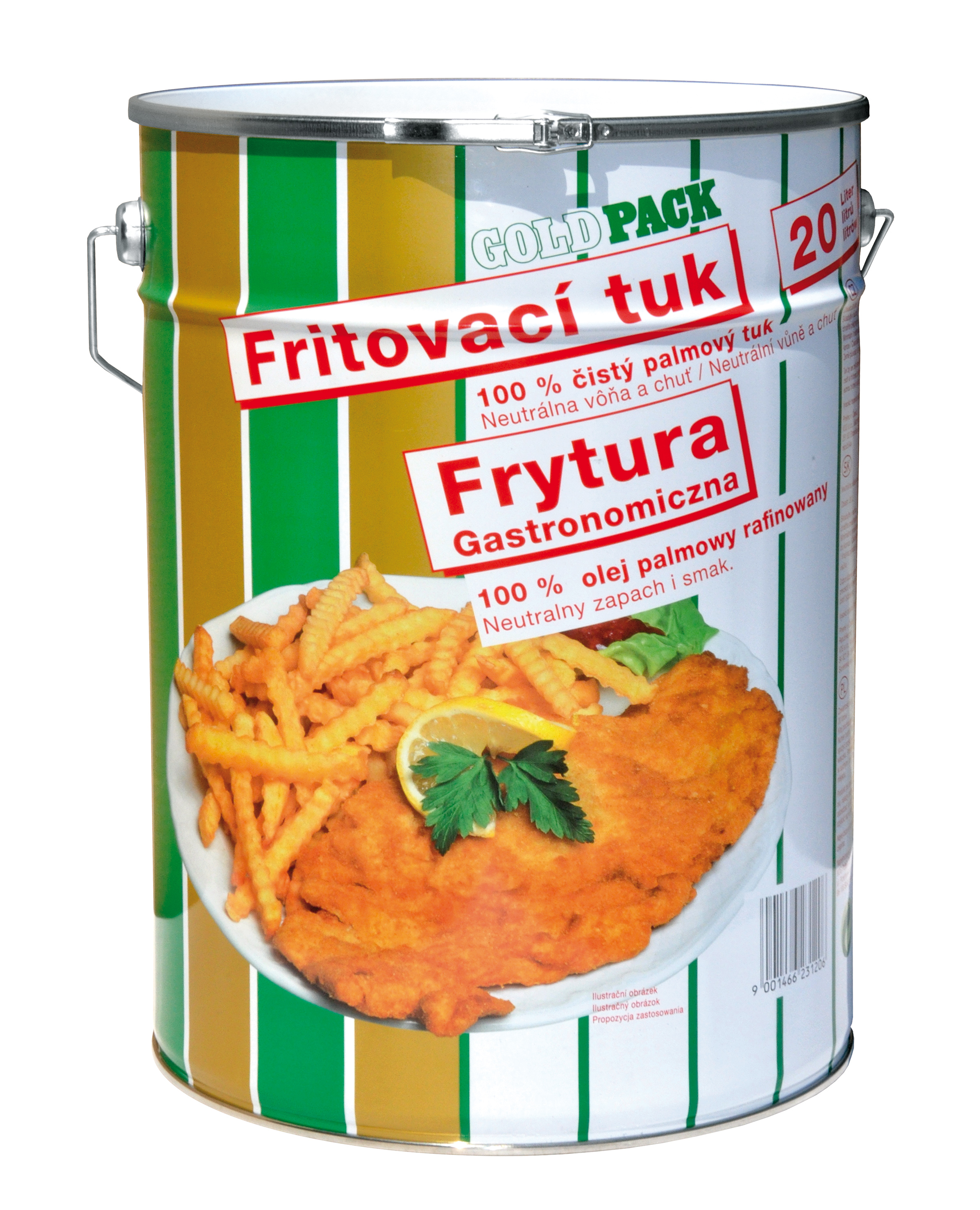 Goldpack Olej Palmowy/ Frytura Gastronomiczna 20 L