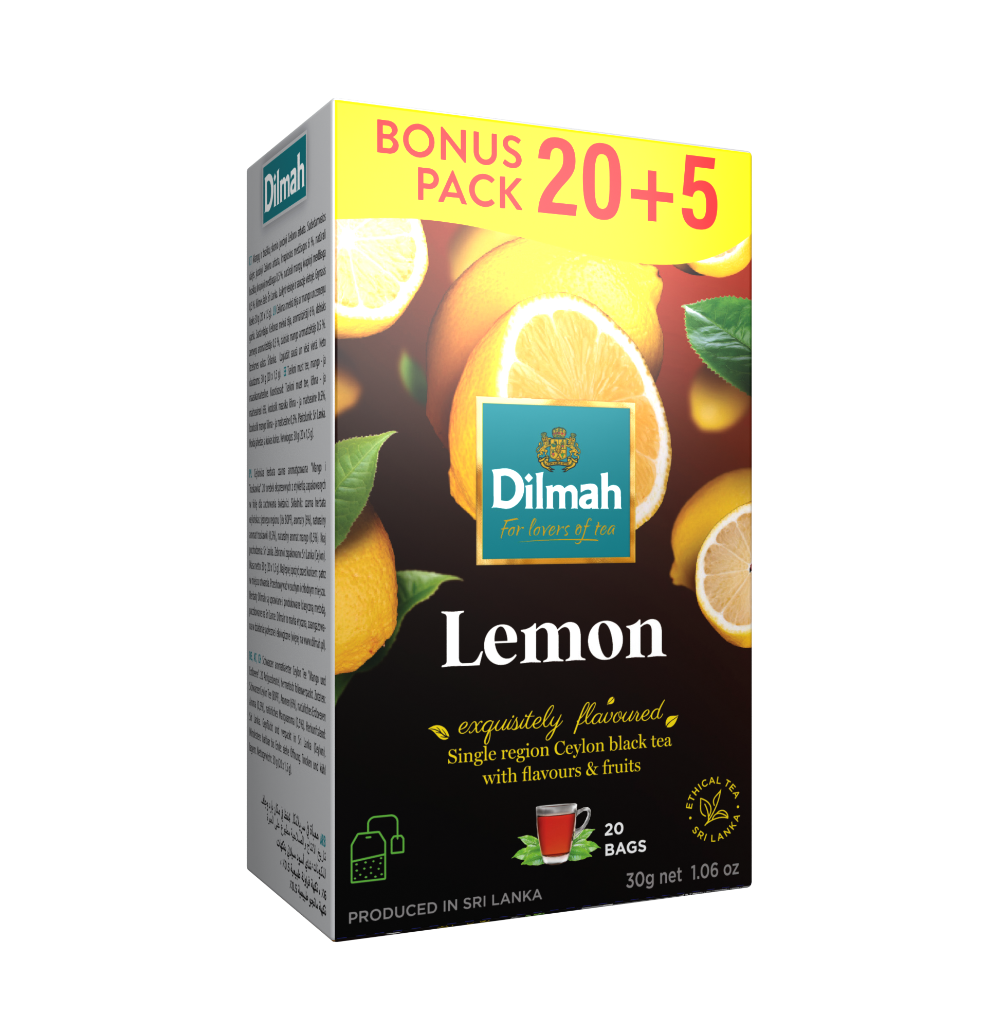 Dilmah Lemon [20 + 5 X1,5G]