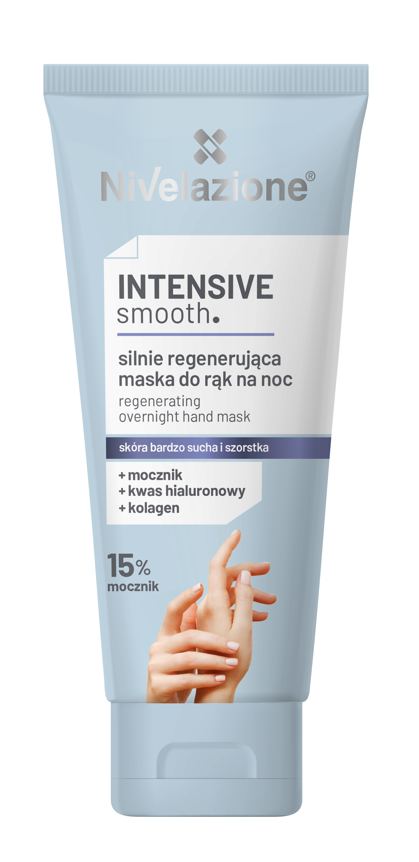 Nivelazione Silnie Regenerująca Maska Do Rąk Na Noc, 80 Ml