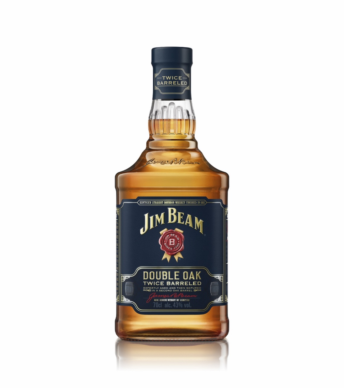 Jim Beam Double Oak 43% 700Ml