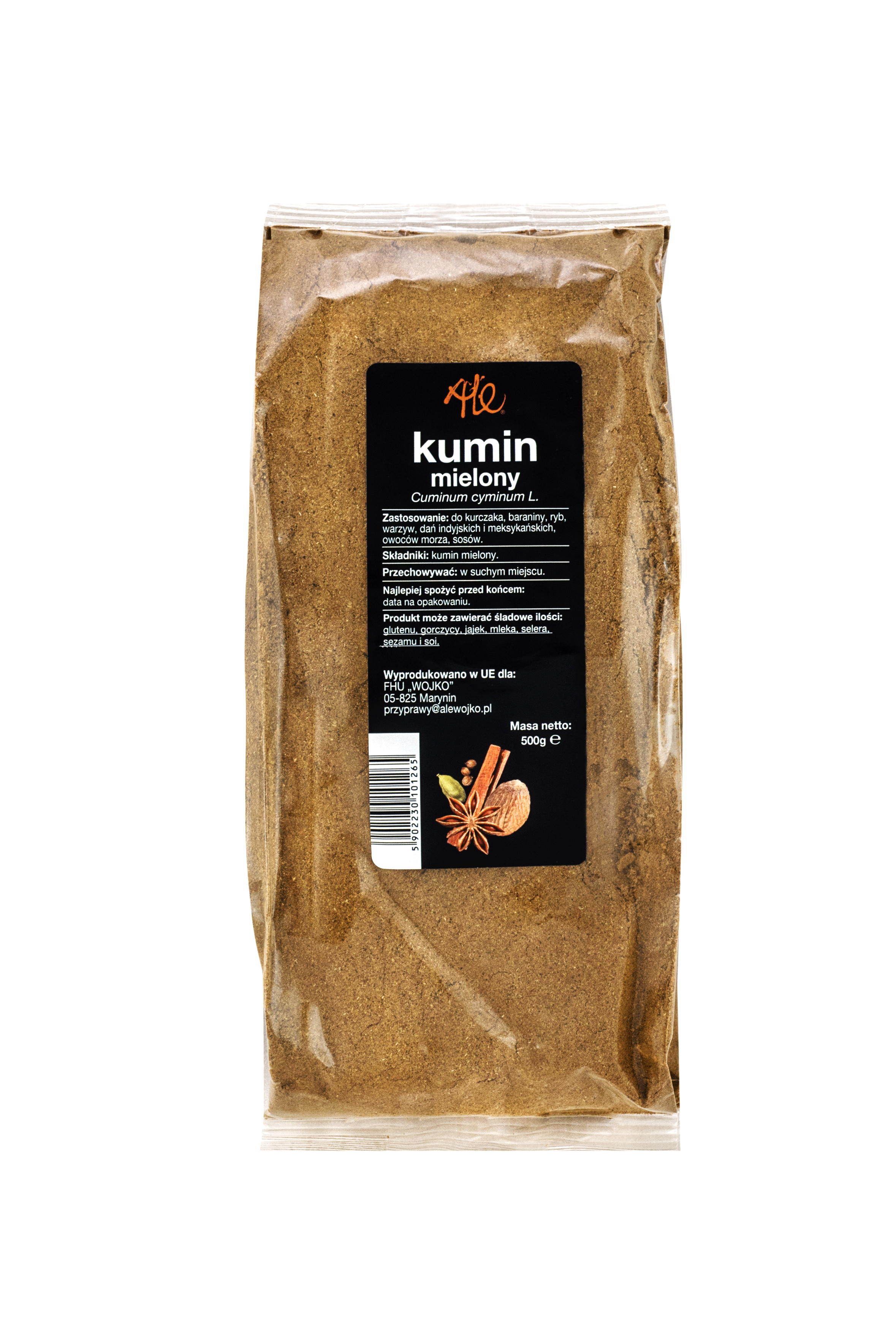 Master Cook Polska Kumin Mielony 500G