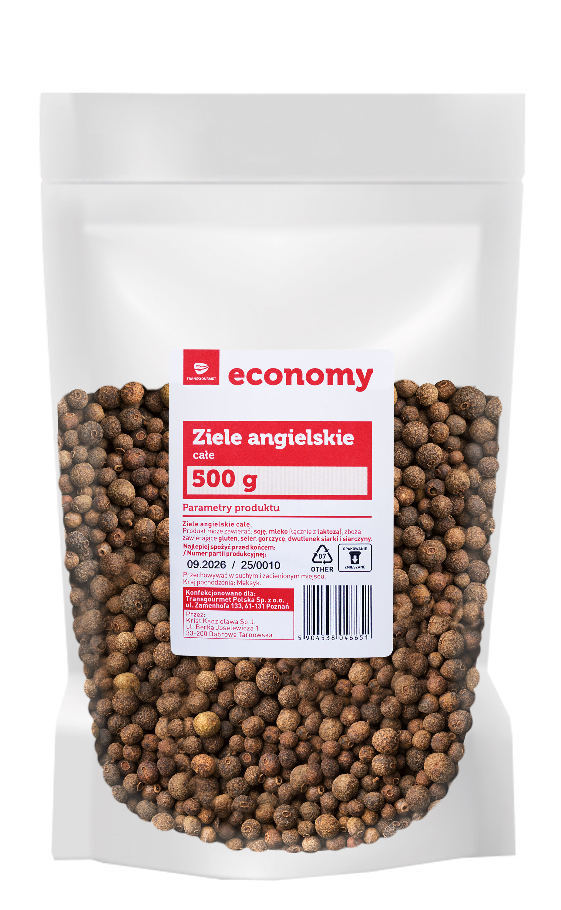 Tge Ziele Angielskie Całe 500 G