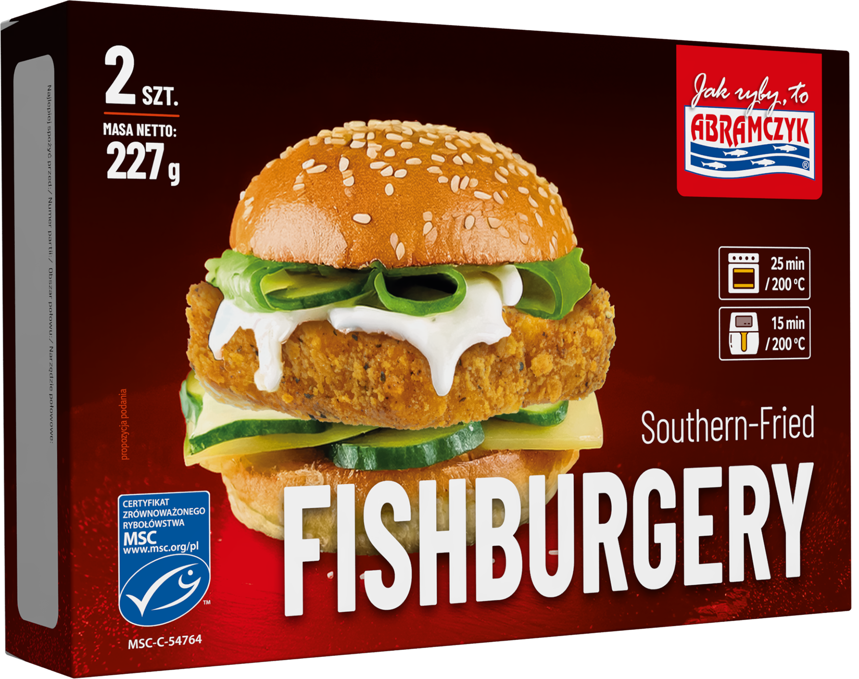 Abramczyk Fishburgery Southern-Fried 227 G