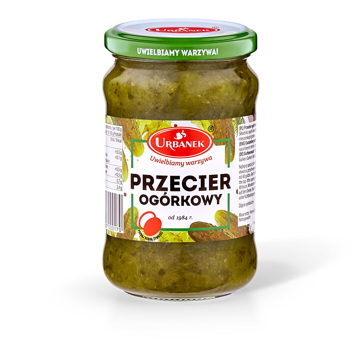 Przecier Ogórkowy 350G Urbanek