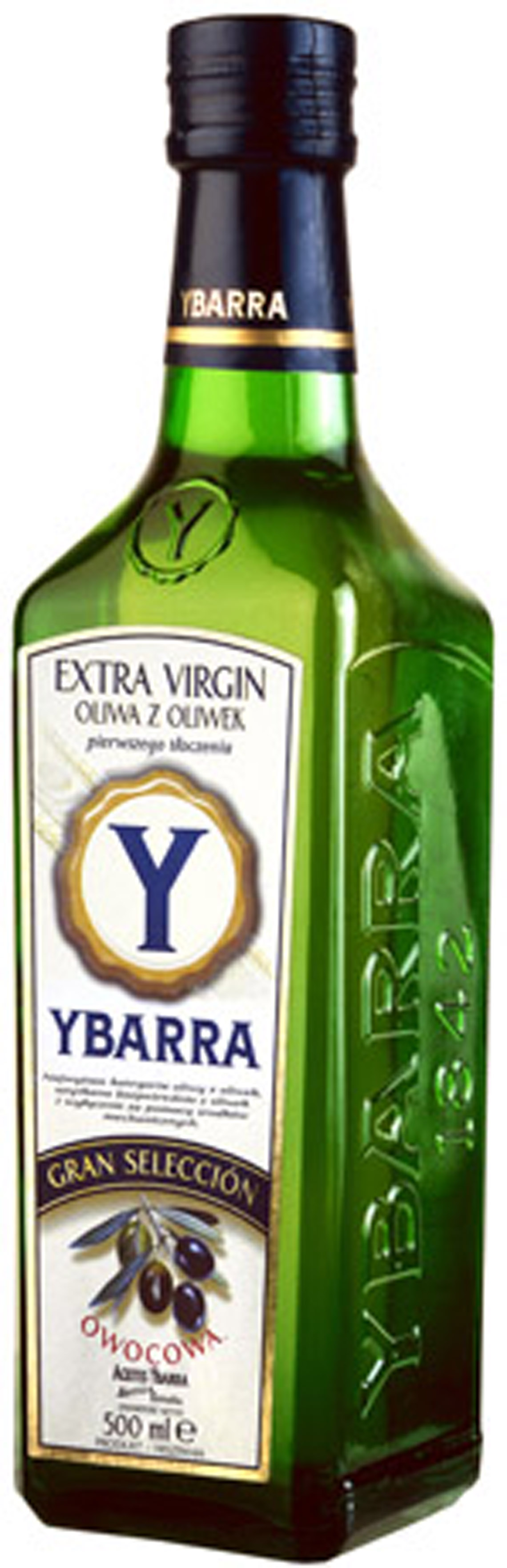 Oliwa Z Oliwek Extra Virgin Gran Seleccion 500Ml Ybarra