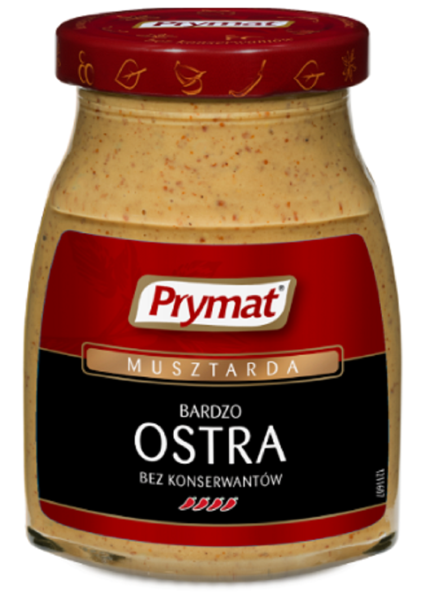 Musztarda Bardzo Ostra 180 G Prymat