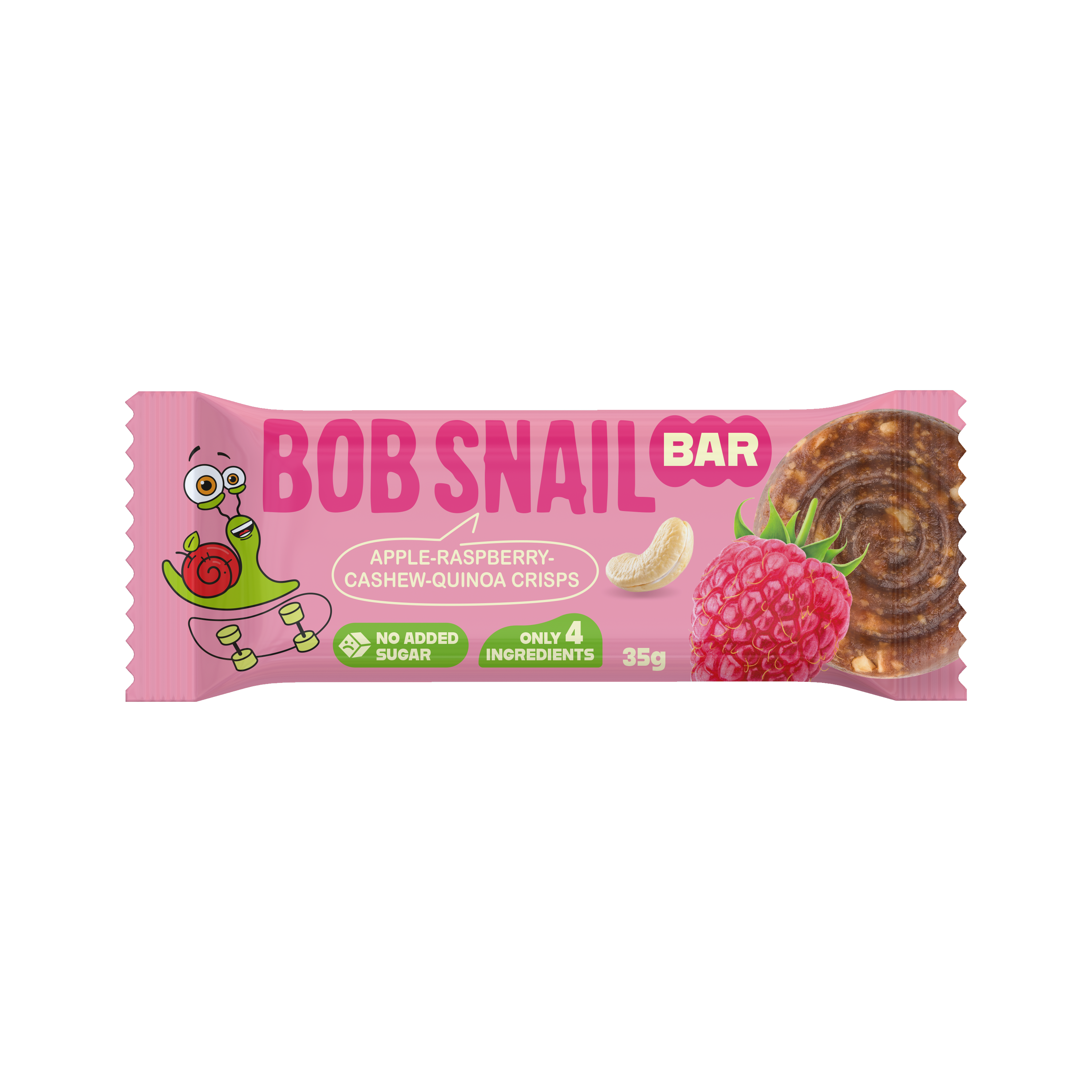 Baton Bob Snail Jabłko-Malina 35G