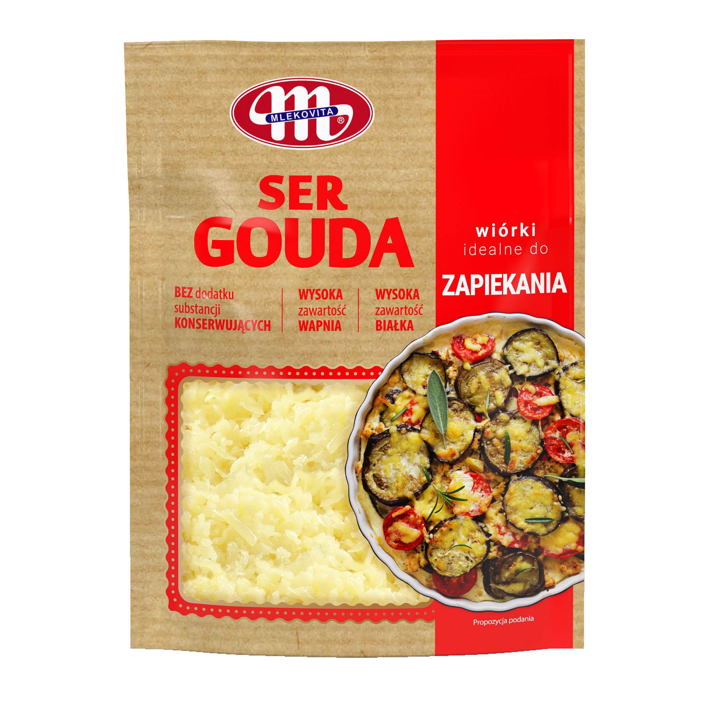 Mlekovita Ser Gouda Wiórki 150G