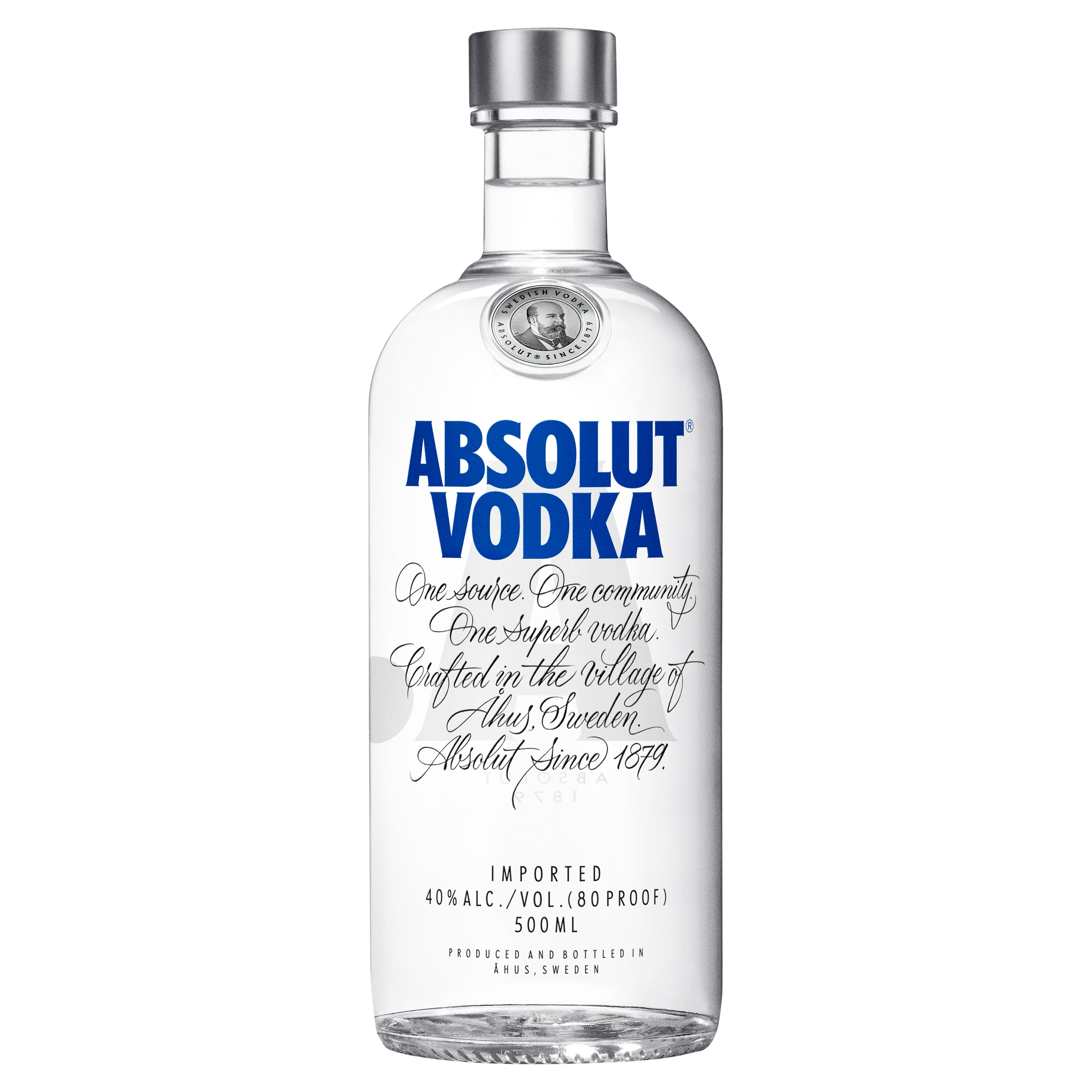 Wódka Absolut Blue 40% 500Ml