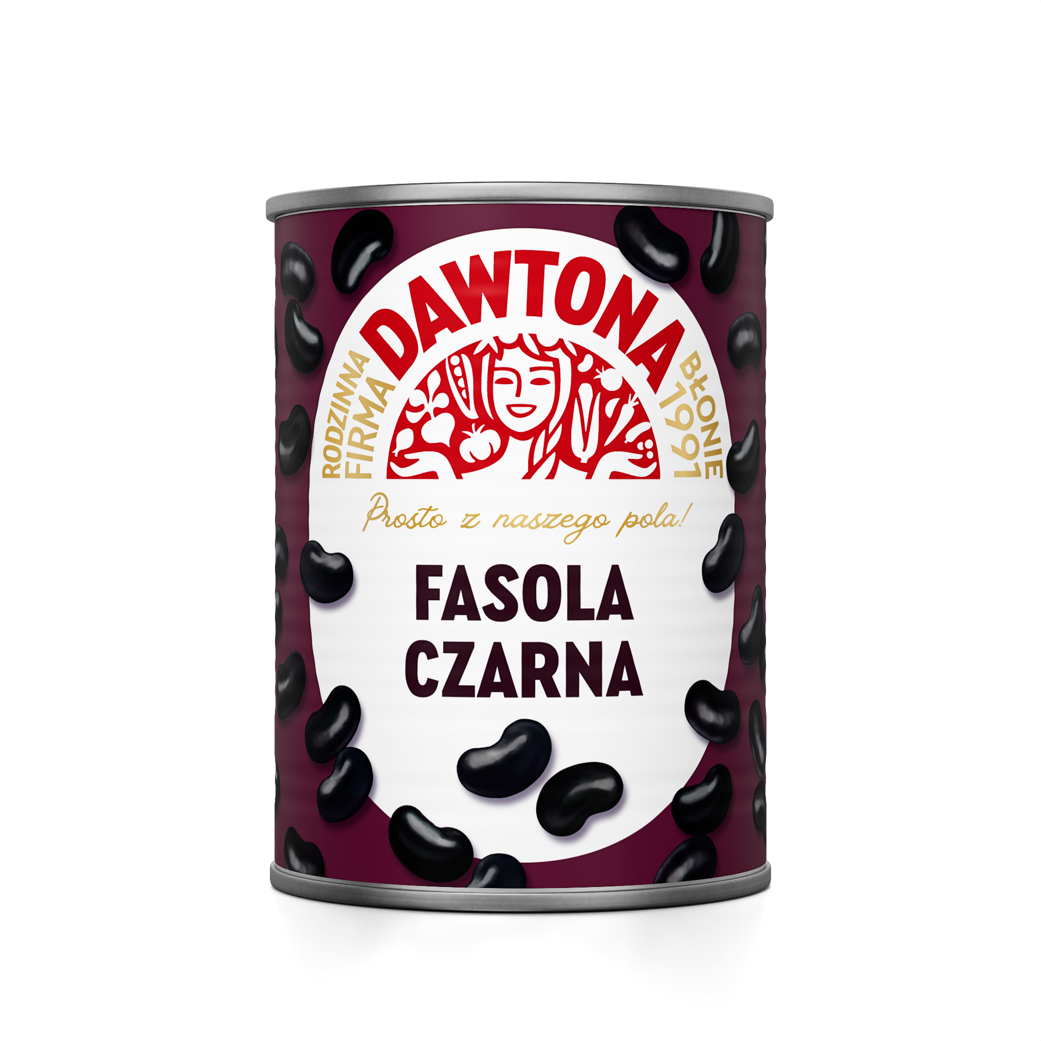 Fasola Czarna Konserwowa 400G Dawtona