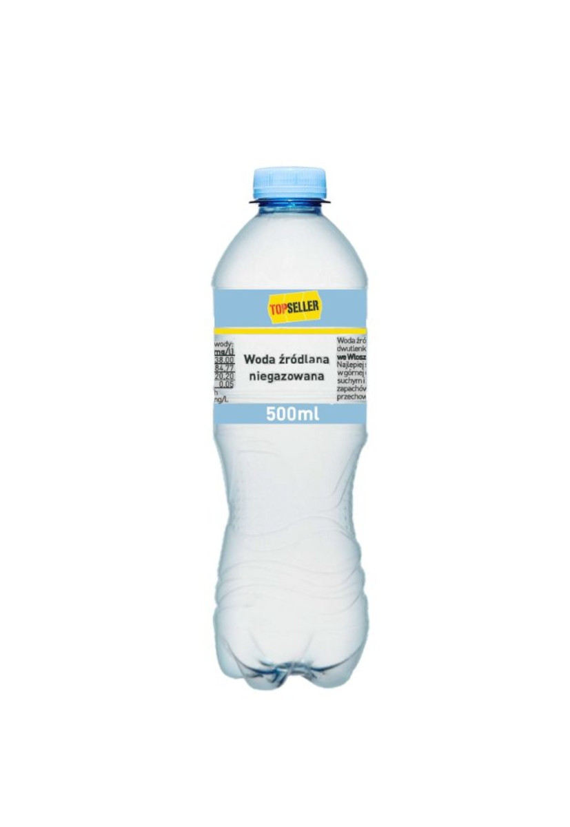 Topseller Woda Źródlana Niegazowana 500 Ml- Kaucja