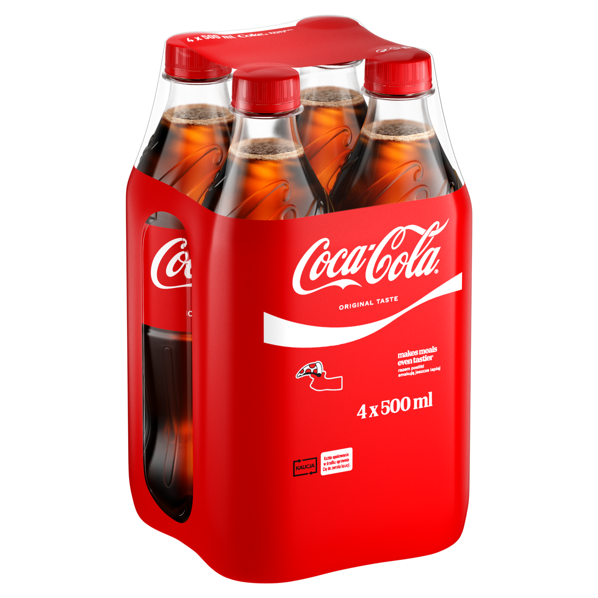 Coca Cola Pet 4X500 Ml - Kaucja