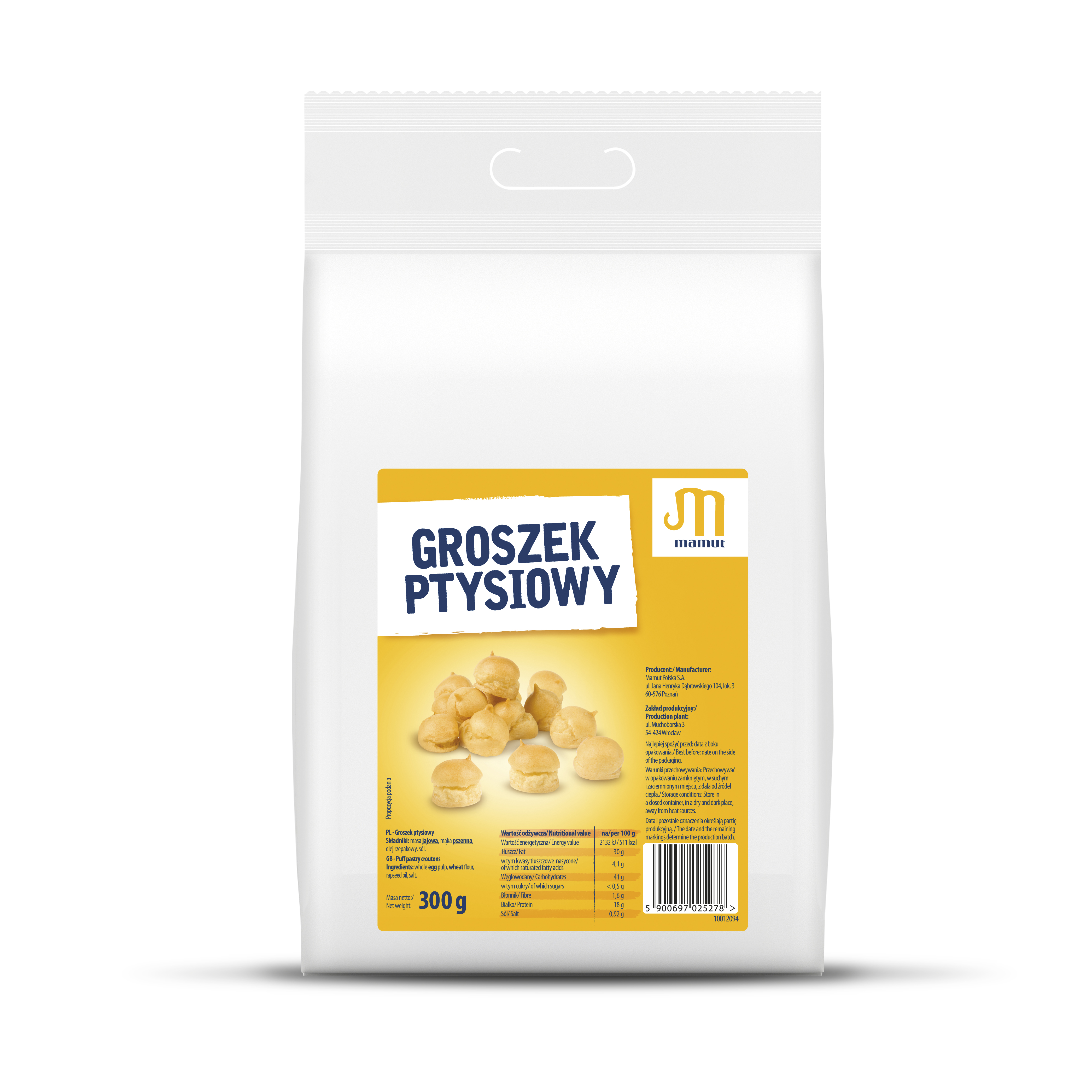 Groszek Ptysiowy 300 G Mamut