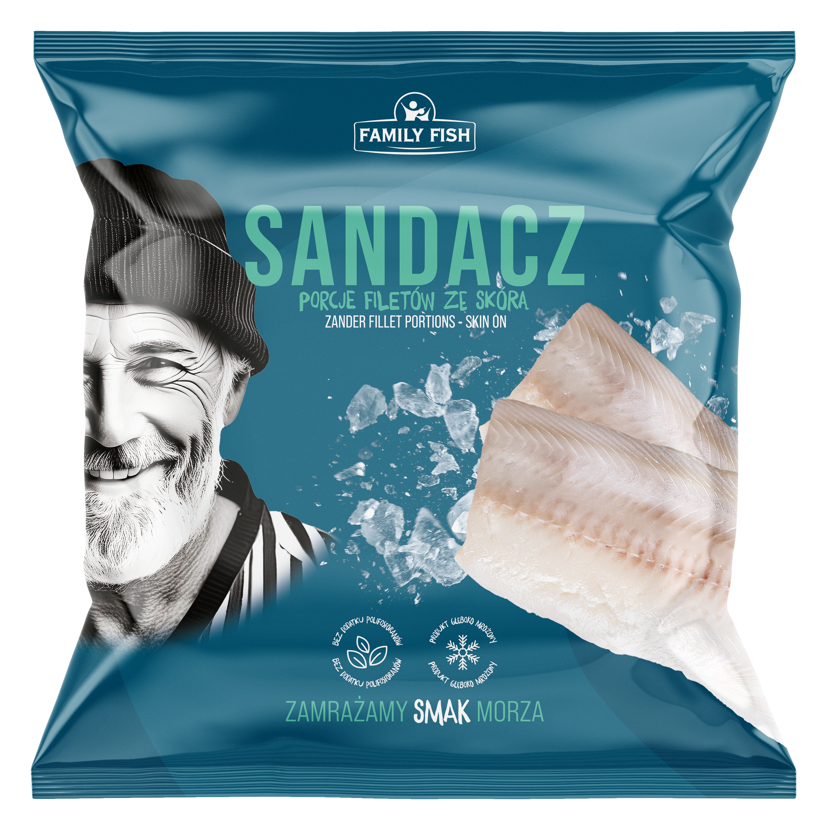Sandacz Filet Z/S 450/500G Family Fish