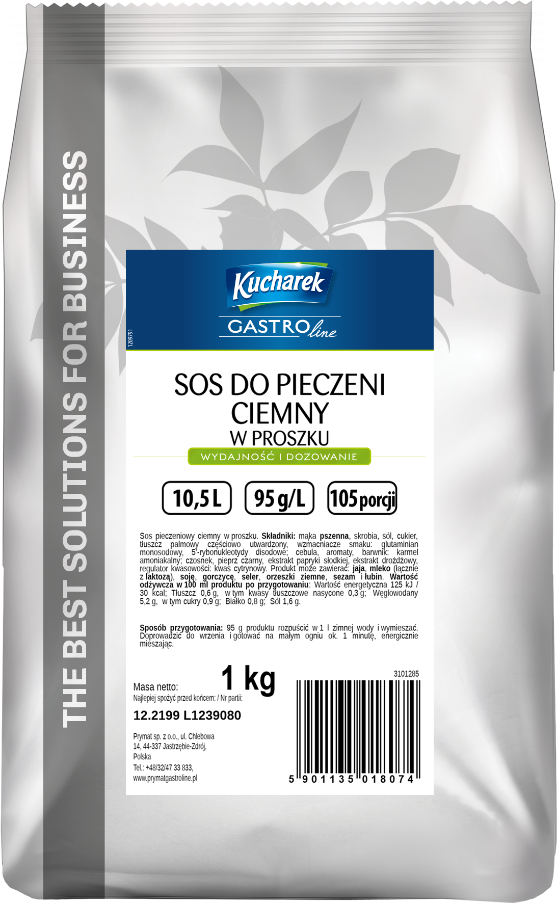 Sos Do Pieczeni Ciemny W Proszku 1 Kg Kucharek Gastroline