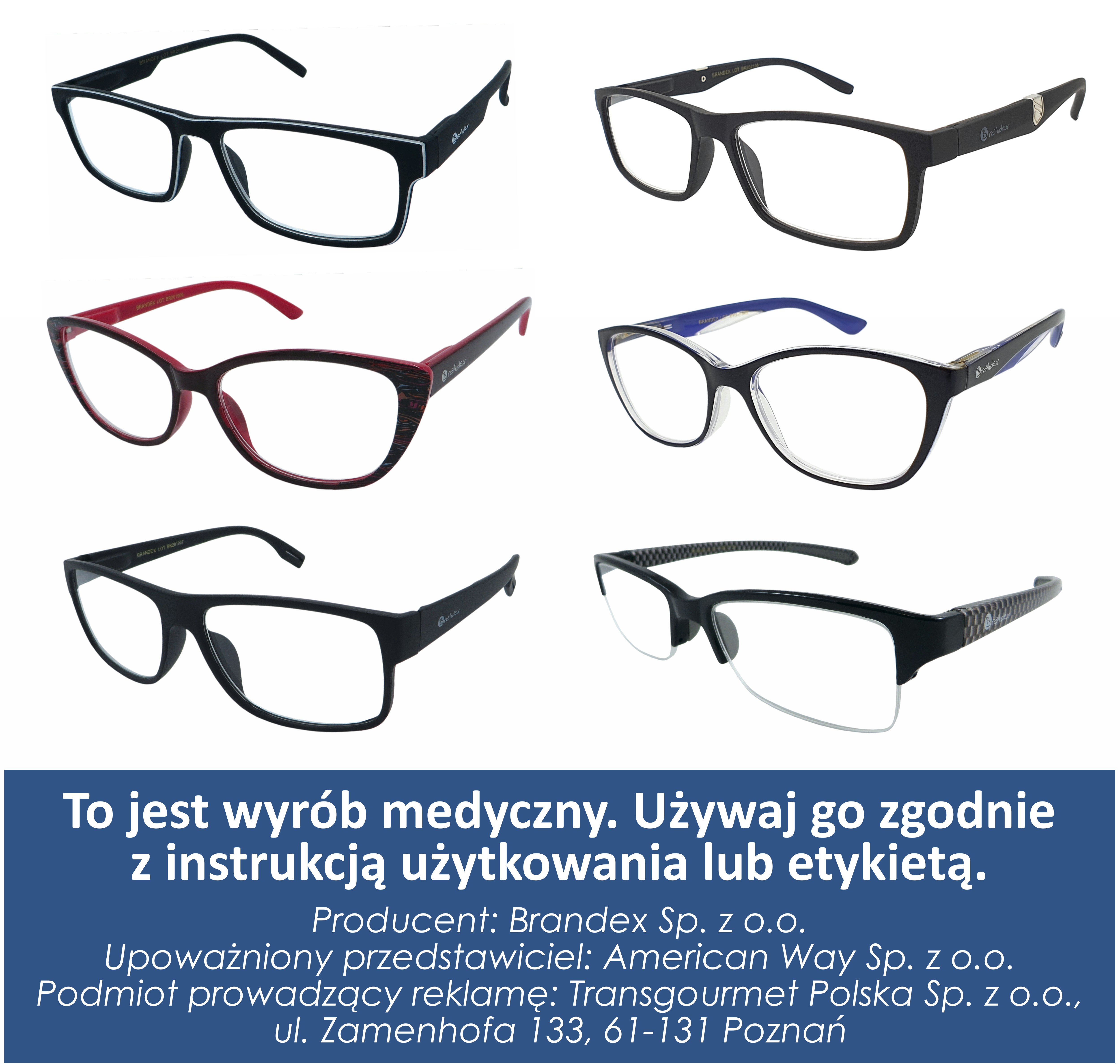 Silver Coll. Okulary Do Czytania
