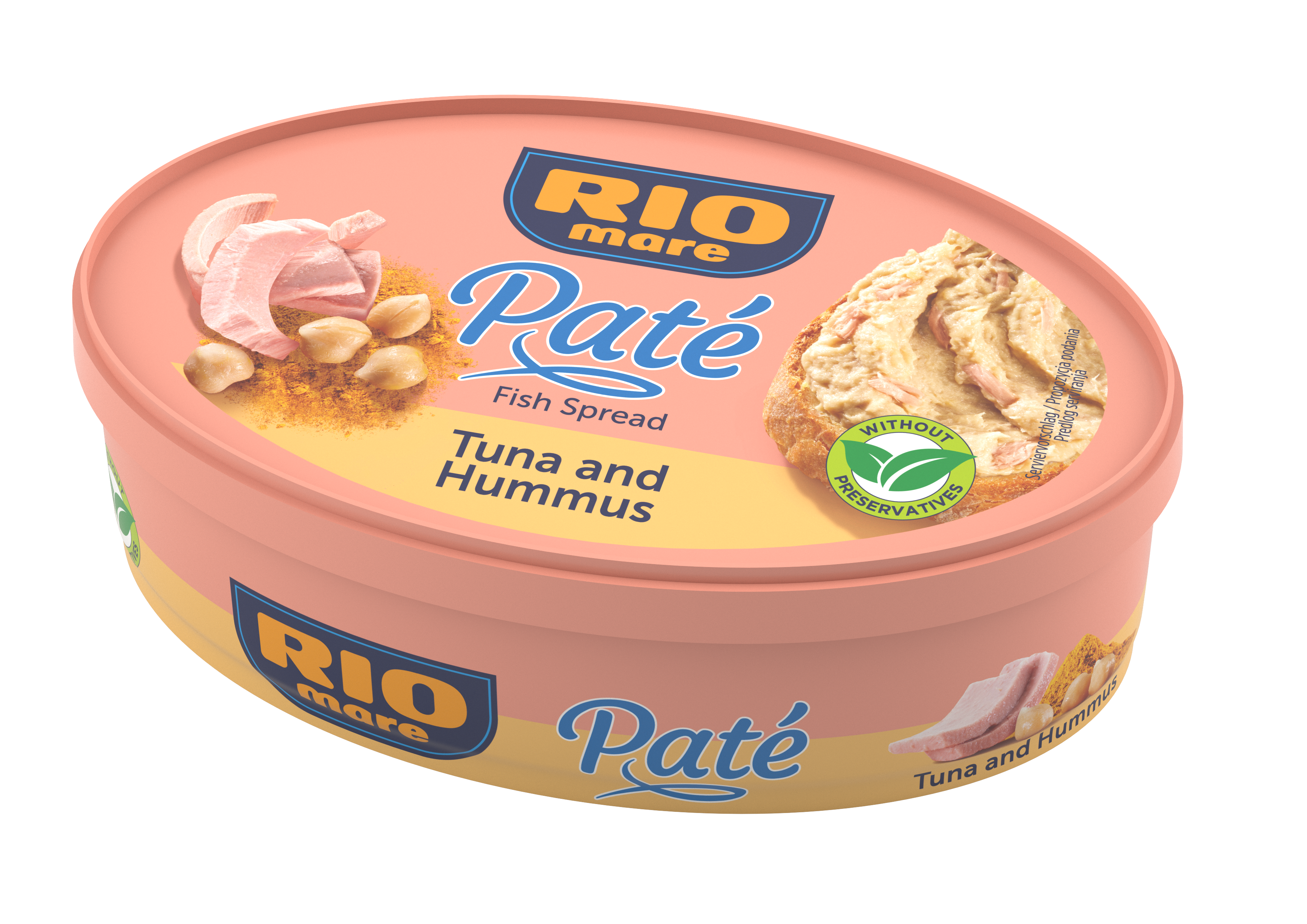 Rio Mare Pasta Z Tuńczyka Z Hummusem 115 G