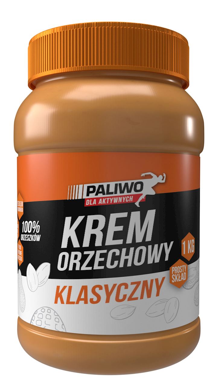Krem Orzechowy Klasyczny 100 % Bez Dodatku Soli I Cukrów 1 Kg - Paliwo Dla Aktywnych
