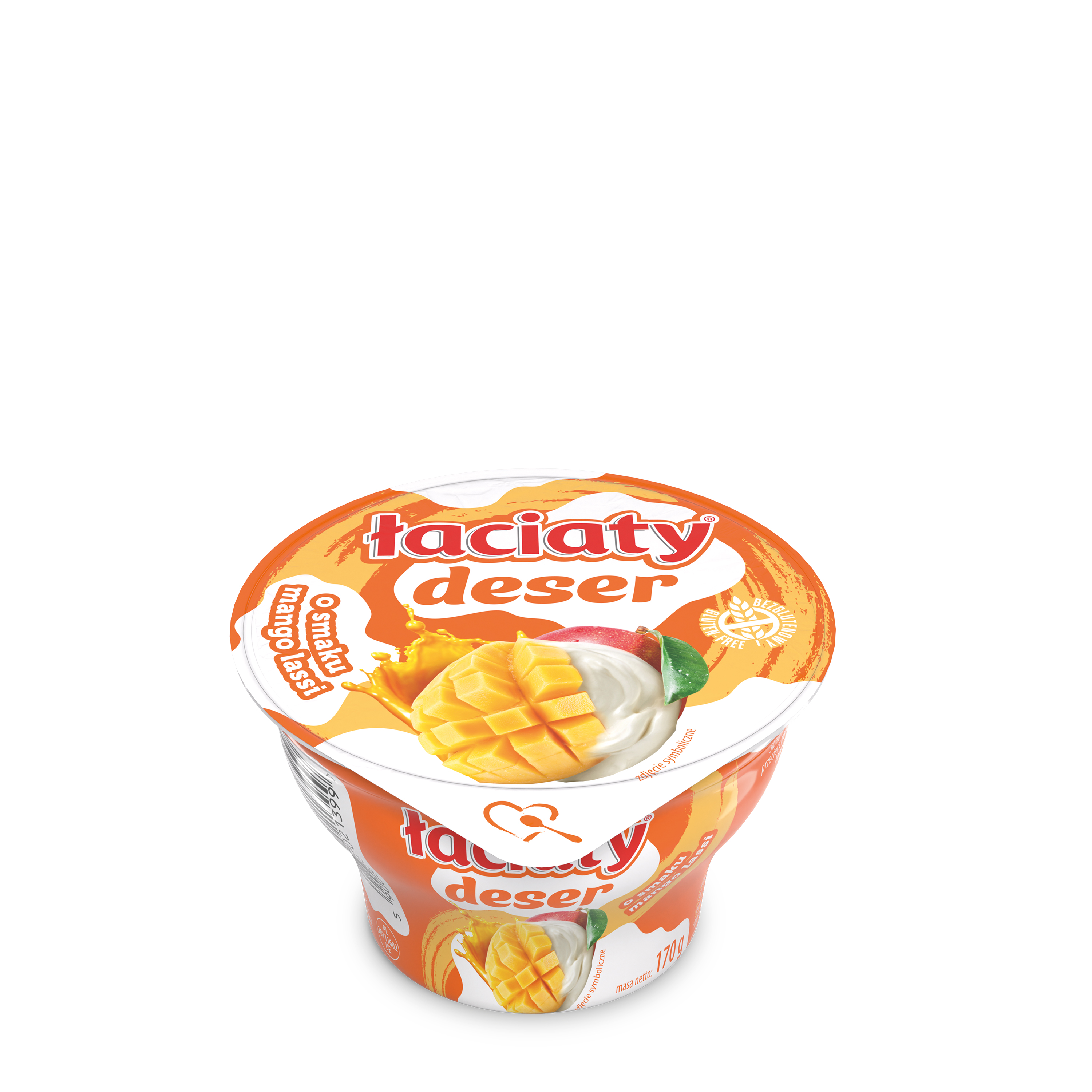 Deser Na Bazie Maślanki O Smaku Mango Lassi Łaciaty 170G