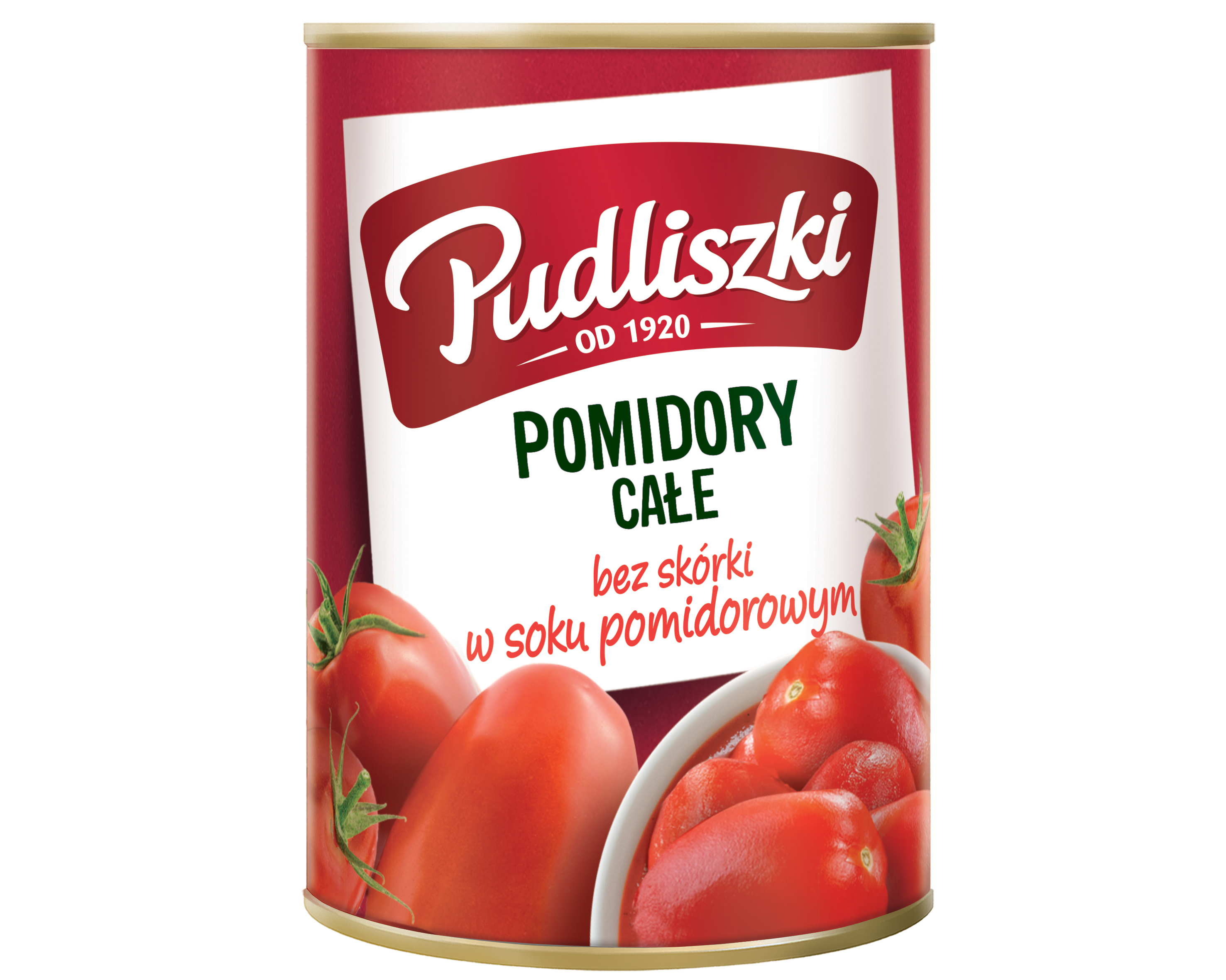 Pudliszki Pomidory Całe W Soku Pomidorowym 400G