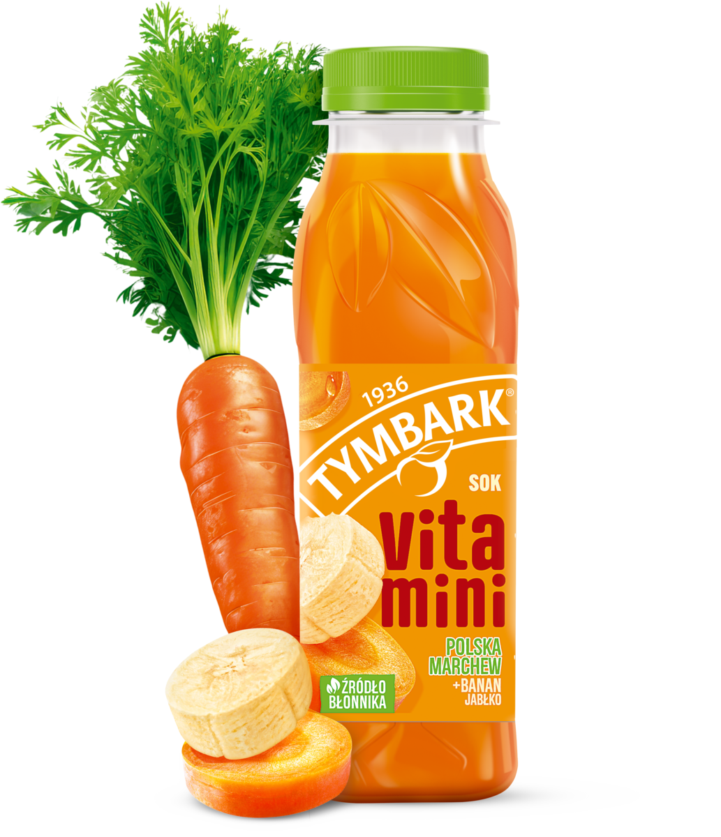 Tymbark Vitamini Sok Banan Marchew Jabłko 300 Ml