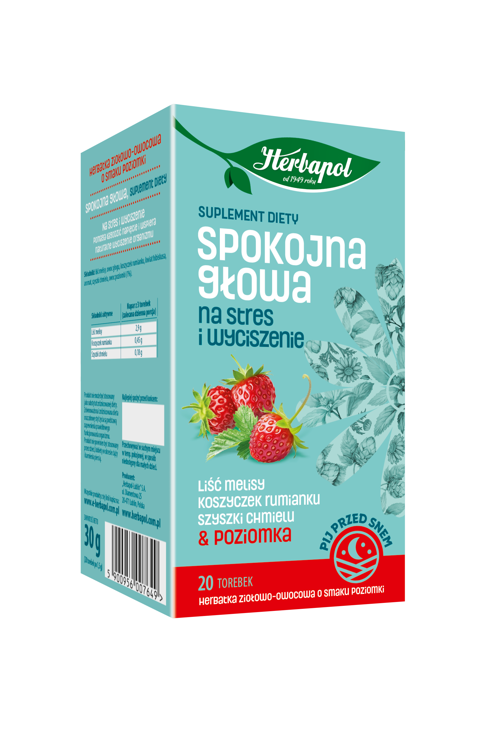 Herbapol - Spokojna Głowa 20Tb / 36G