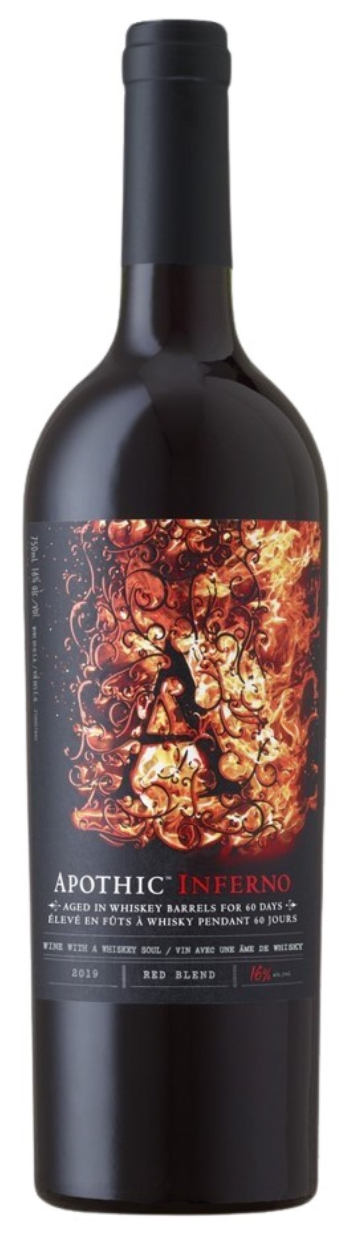 Wino Czerwone Wytrwane Apothic Inferno 16% 750 Ml