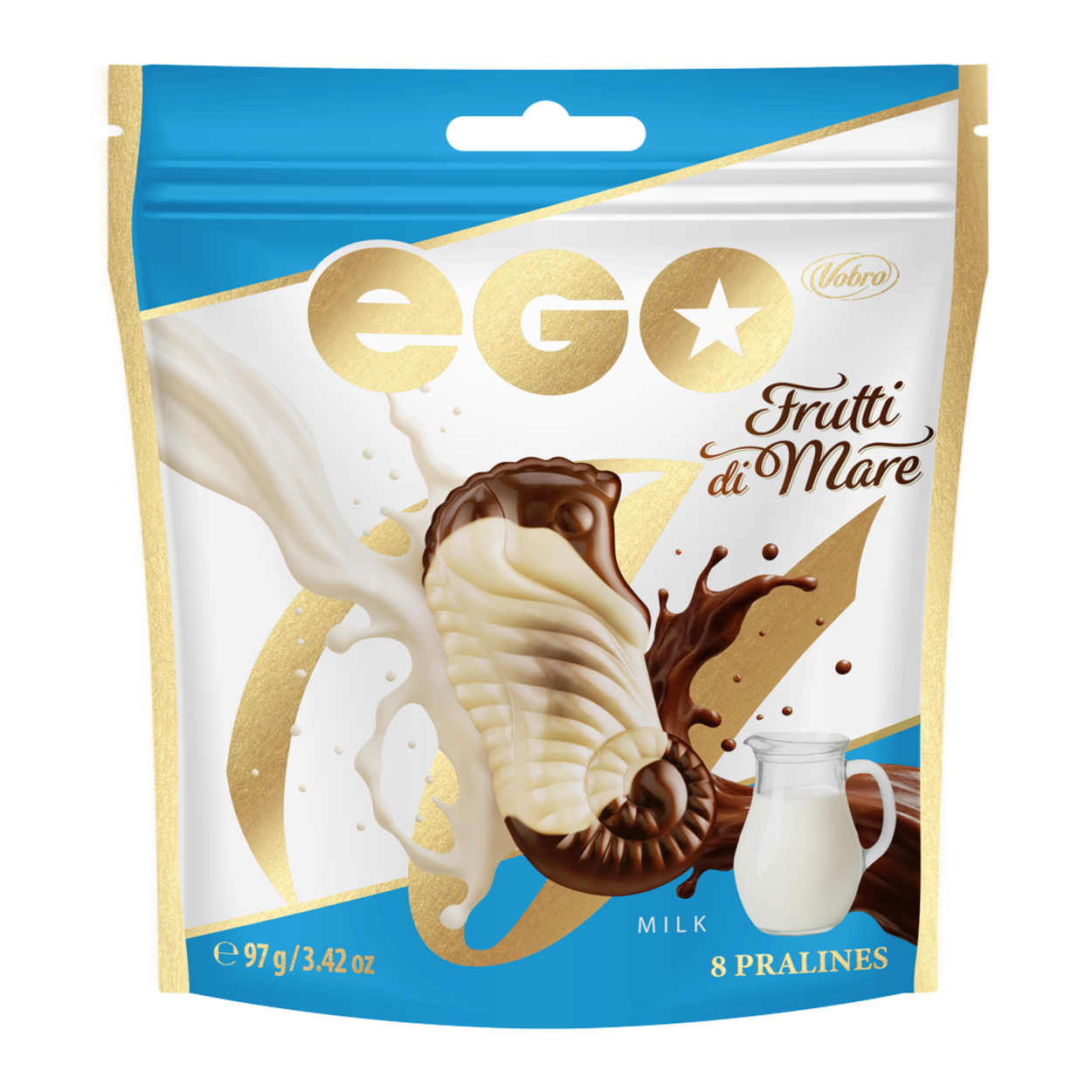 Vobro Praliny Ego Frutti Di Mare Milk 97G