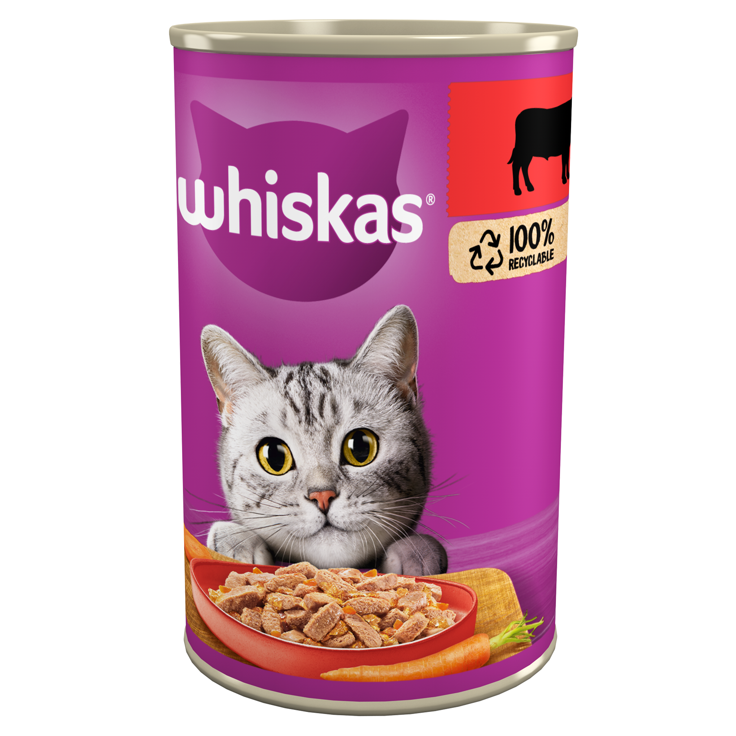 Whiskas W Sosie Z Wołowiną 400 G