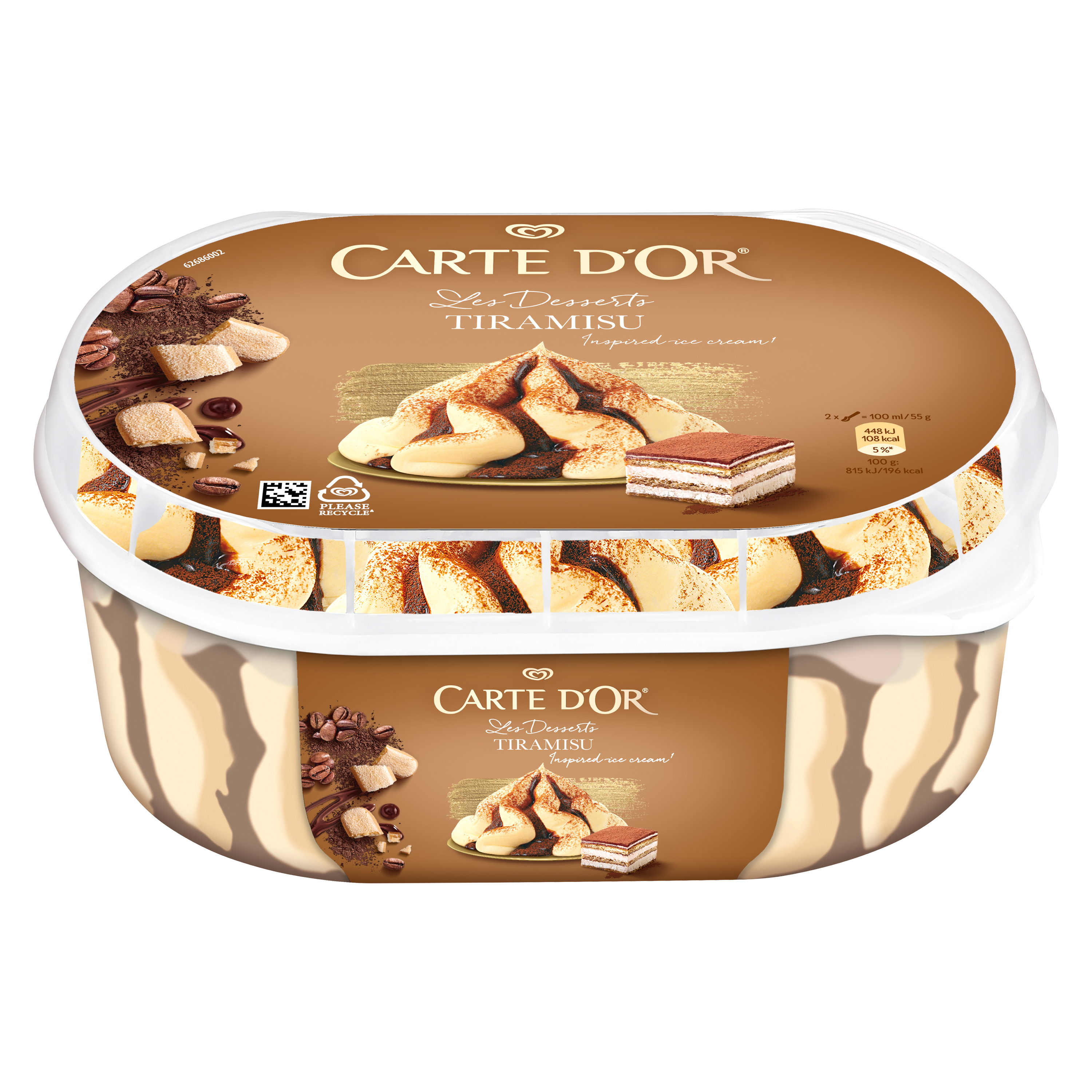 Carte D'Or Lody Tiramisu 825 Ml