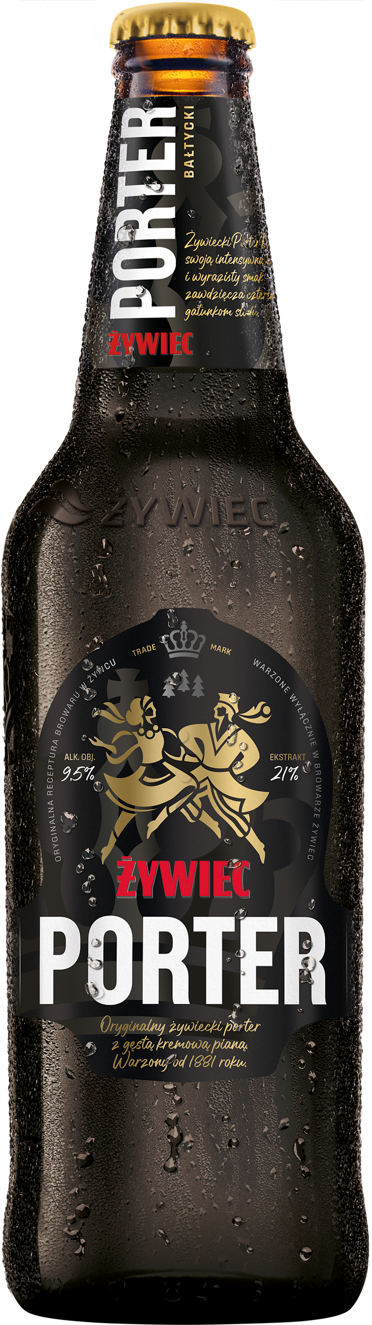 Żywiec Porter Piwo Ciemne 500 Ml Butelka Zwrotna