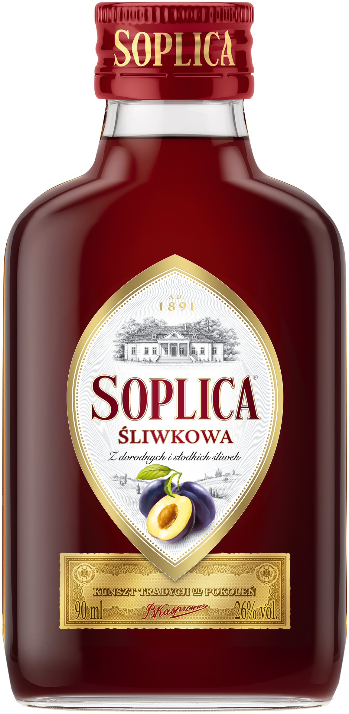 Likier Soplica Śliwkowa 26% 90 Ml