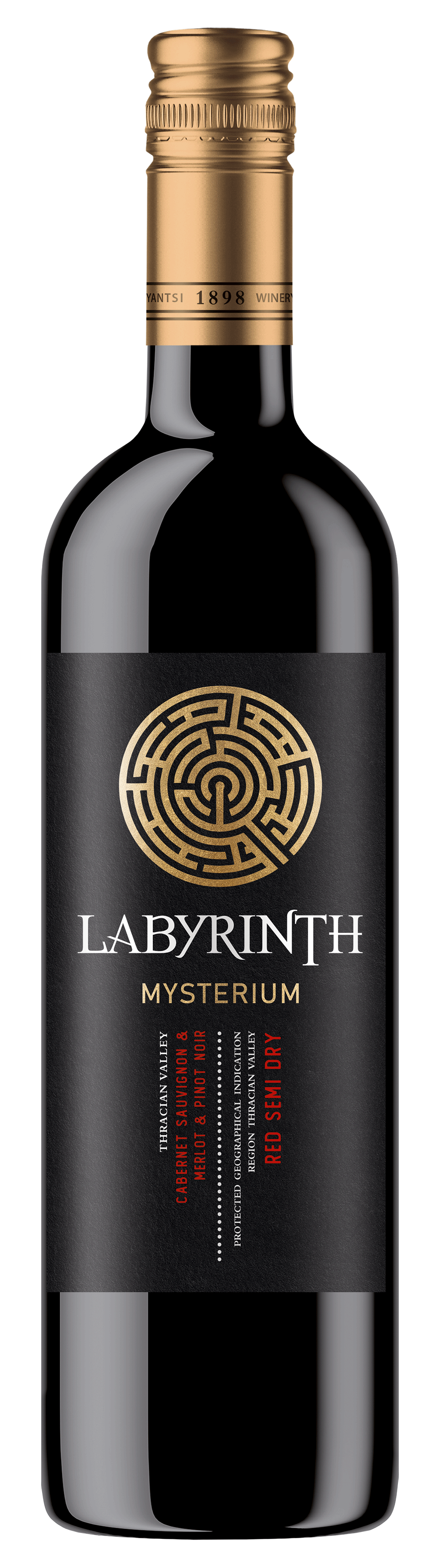 Labyrinth Red Semi Dry 0,75 L