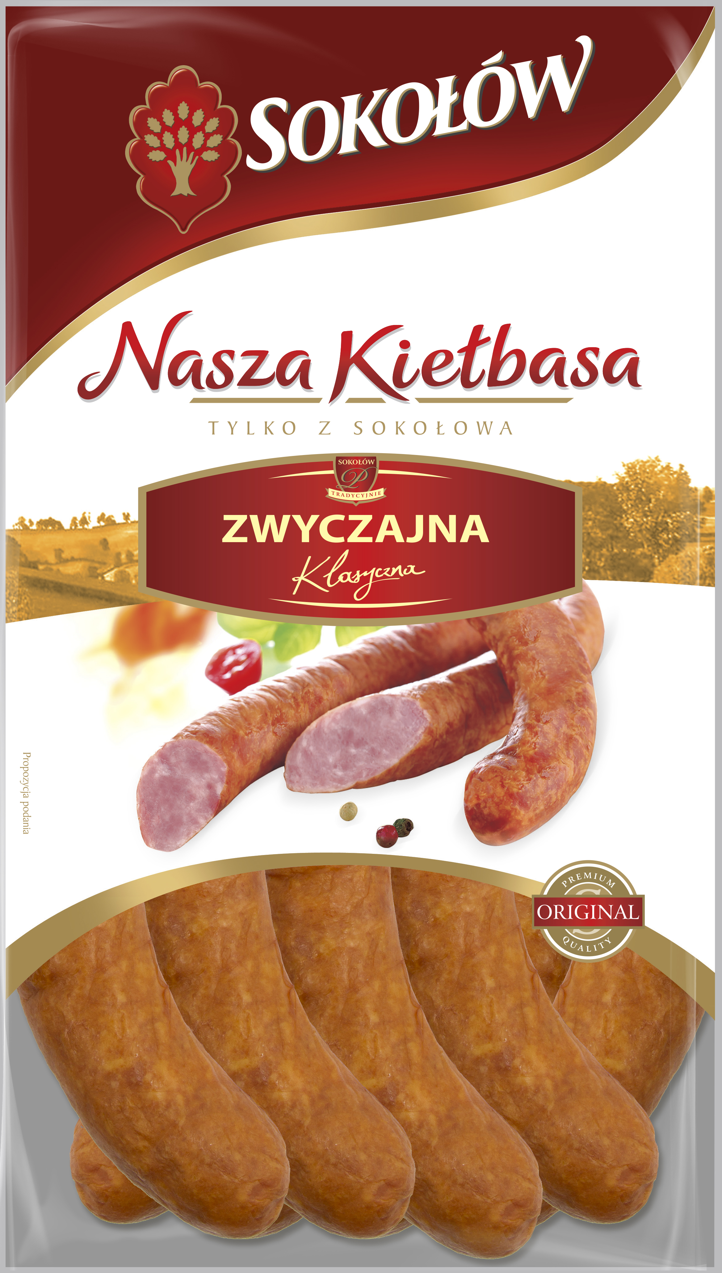 Kiełbasa Zwykła Ok 1,4 Kg Sokołów