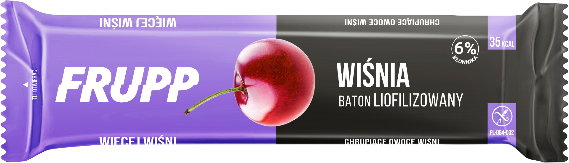 Baton Frupp Wiśnia 10G