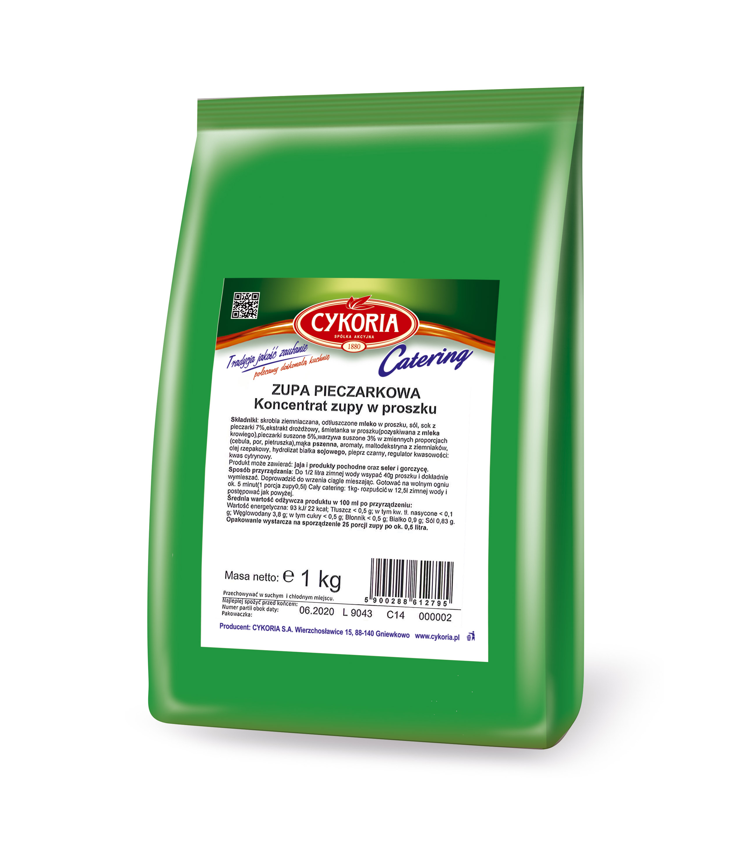Zupa Pieczarkowa Cykoria 1Kg