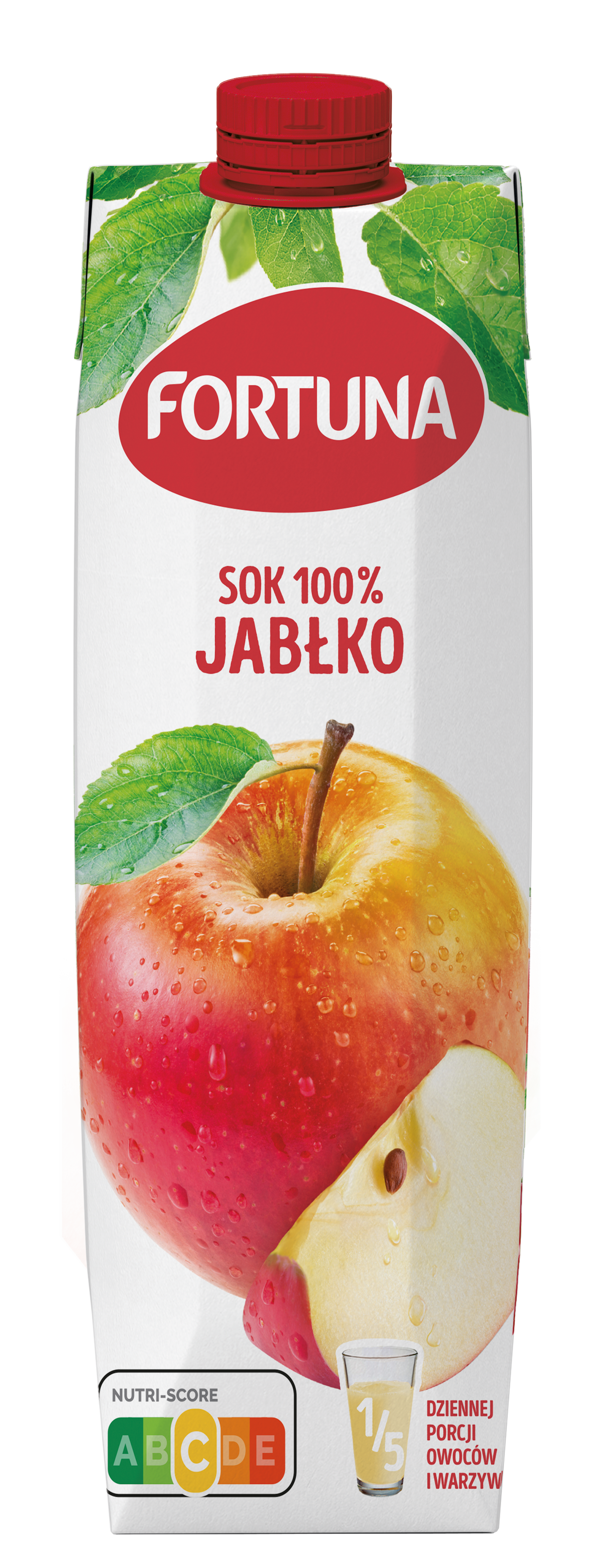 Fortuna Sok 100% Jabłko 1 L