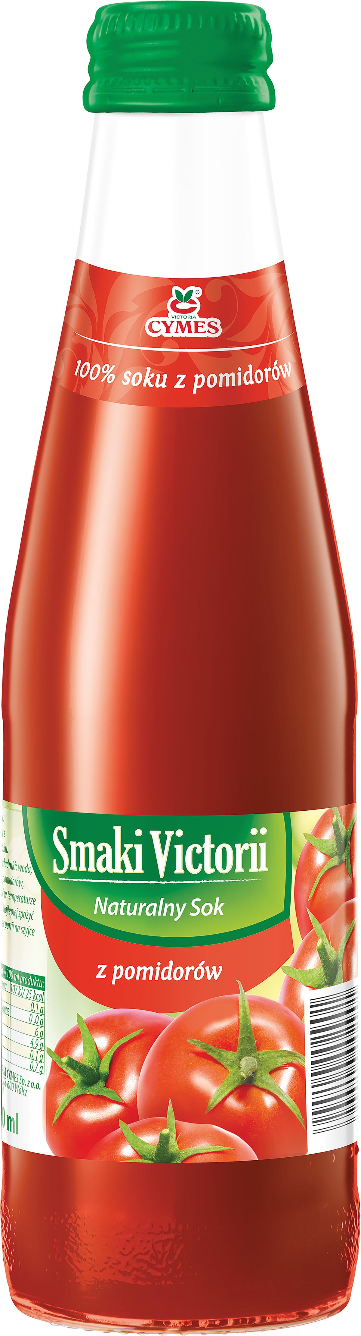 Sok Z Pomidorów 250 Ml Smaki Victorii