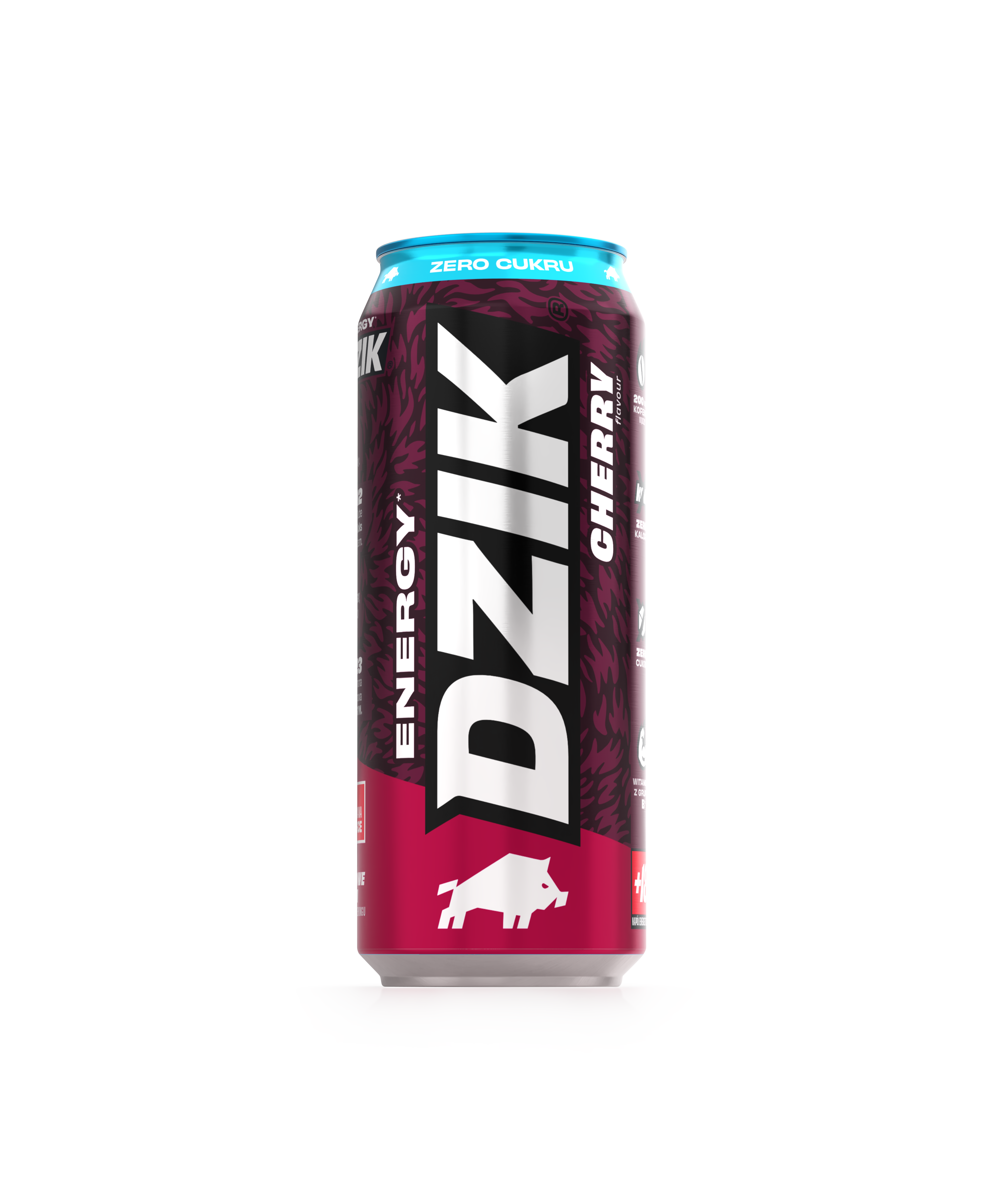 Dzik Energy Cherry 500 Ml - Napój Energetuzujący