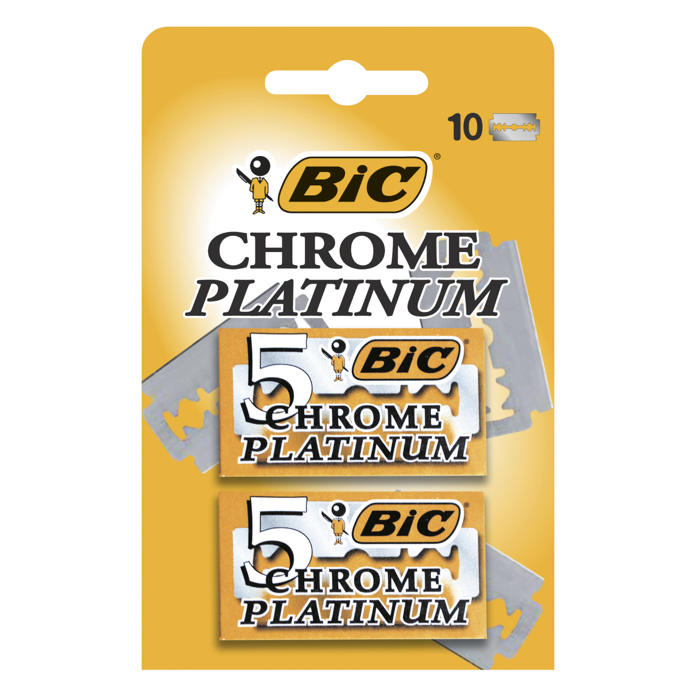 Bic Chrome Platinum Żyletka Blister 10 Sztuk