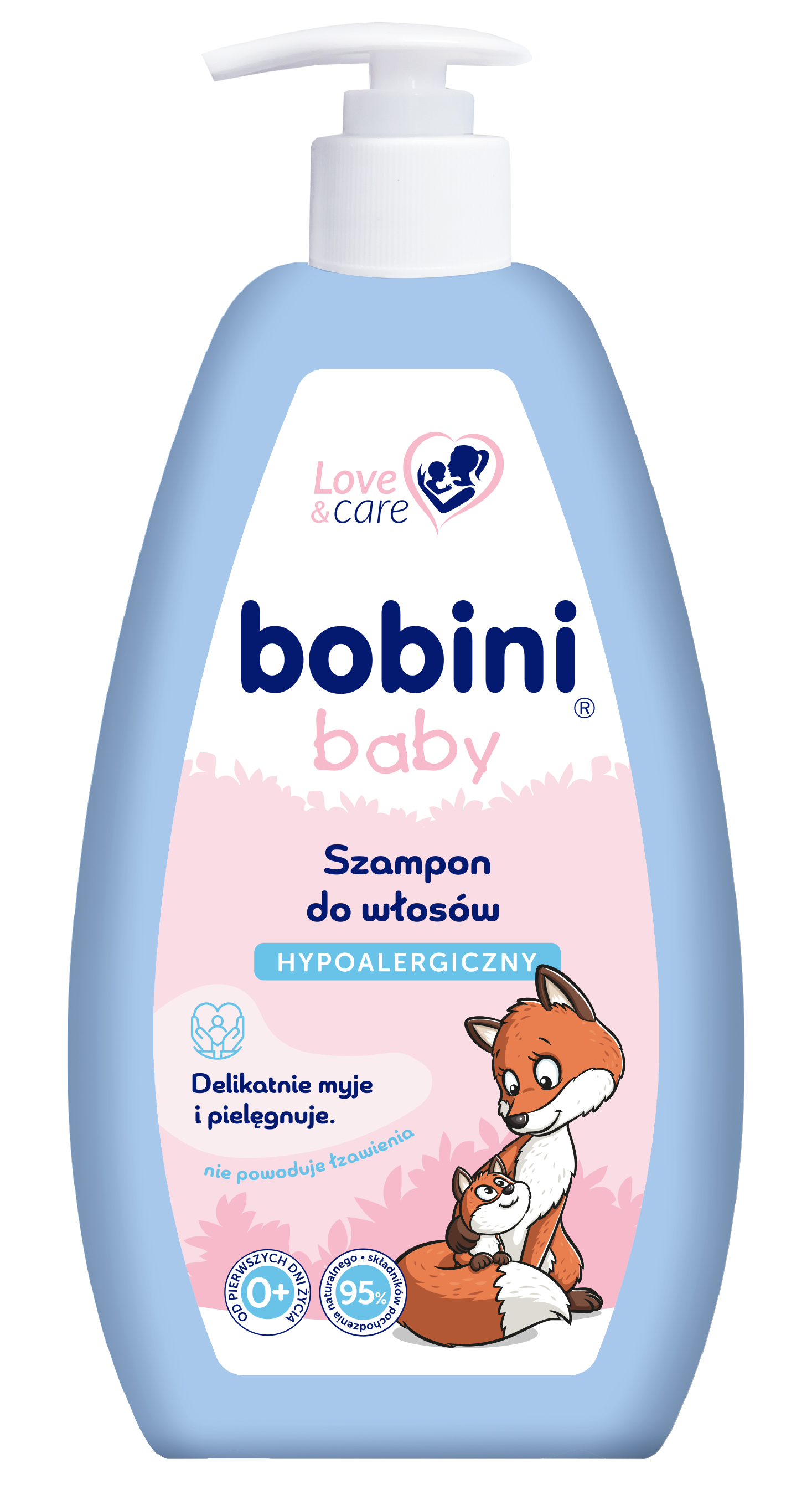 Bobini Baby Szampon Do Włosów, 500 Ml