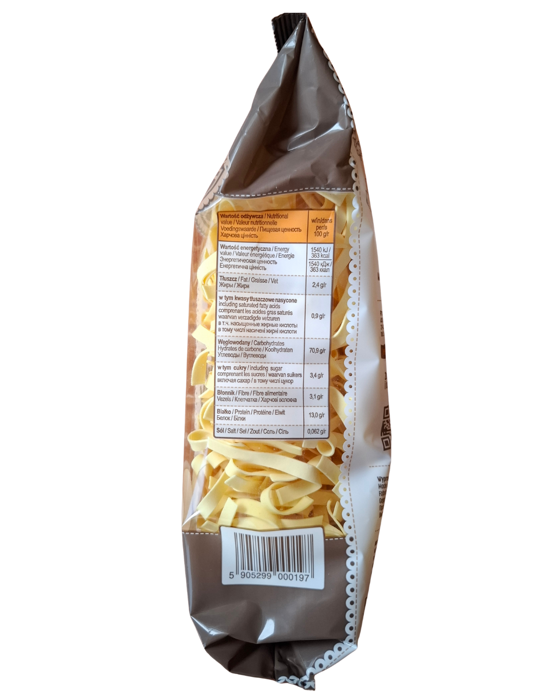 As Babuni Makaron 4-Jajeczne Wstążeczki 250G
