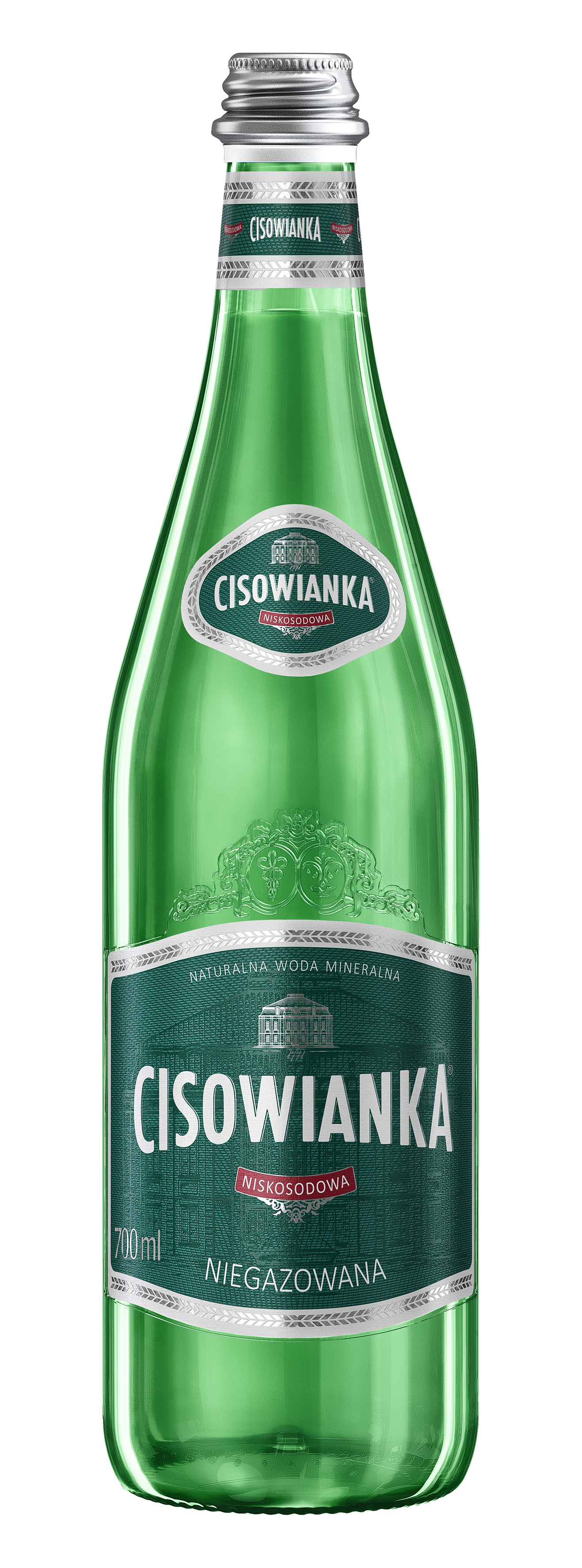 Naturalna Woda Mineralna Cisowianka Niegazowana Szkło 700Ml