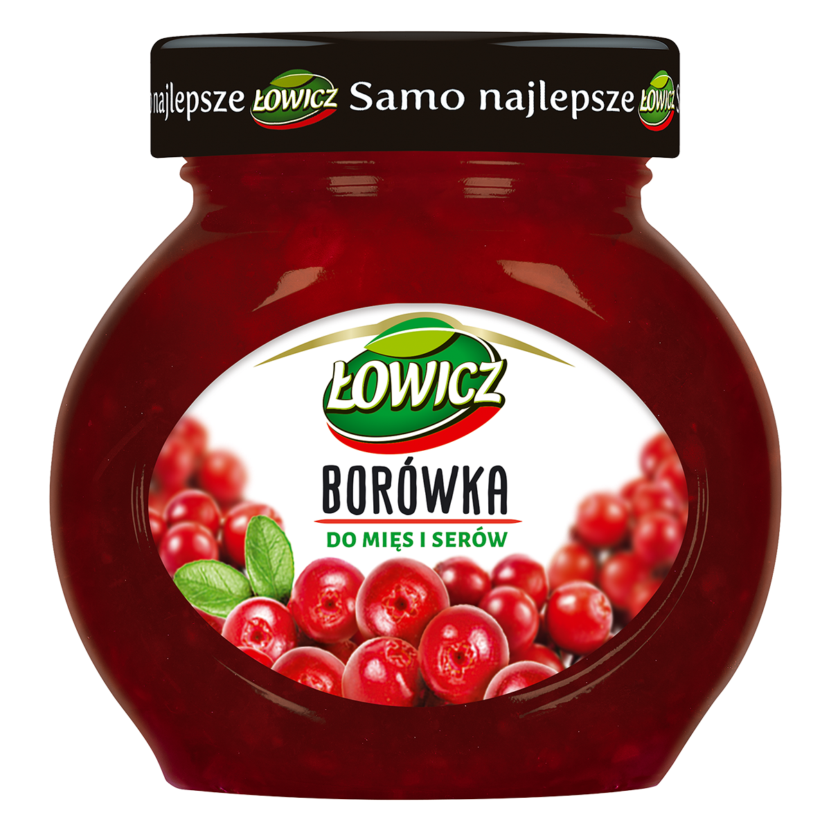 Łowicz Borówka Do Mięs I Serów 230 G