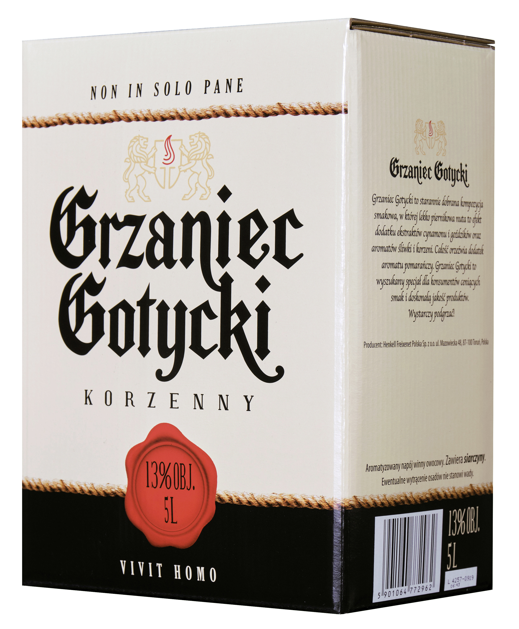 Grzaniec Gotycki 5L