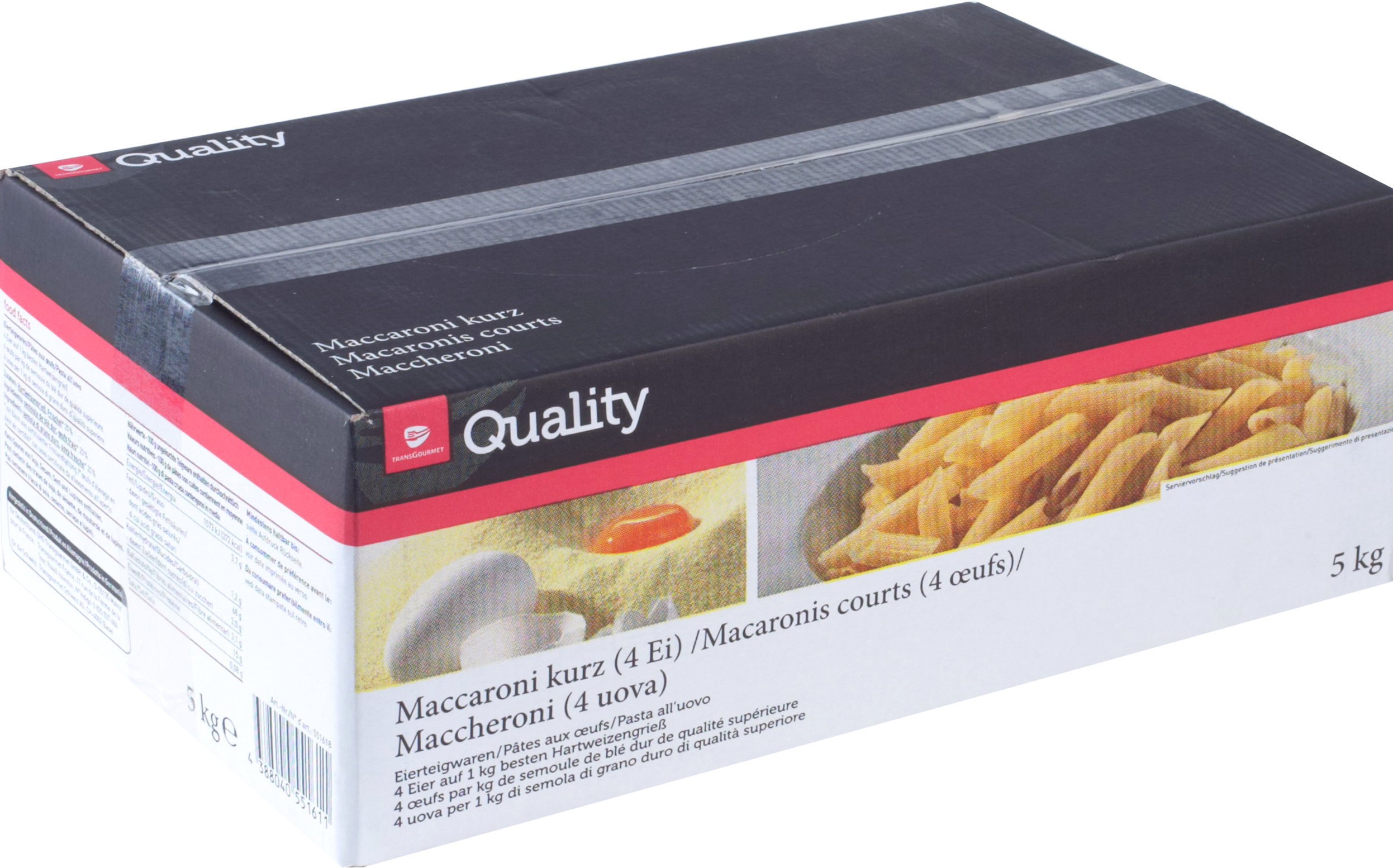 Tgq Makaron 4-Jajeczny Penne 5Kg